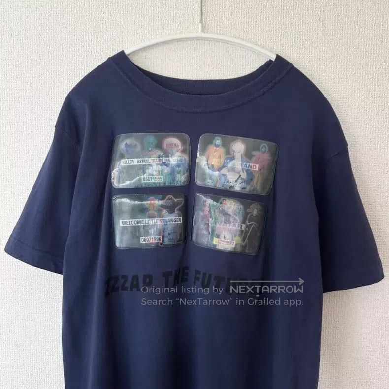 Walter Van Beirendonck Walter Van Beirendonck 98ss navy blue Pu photo stitching g Size US M / EU 48-50 / 2 - 2 Thumbnail