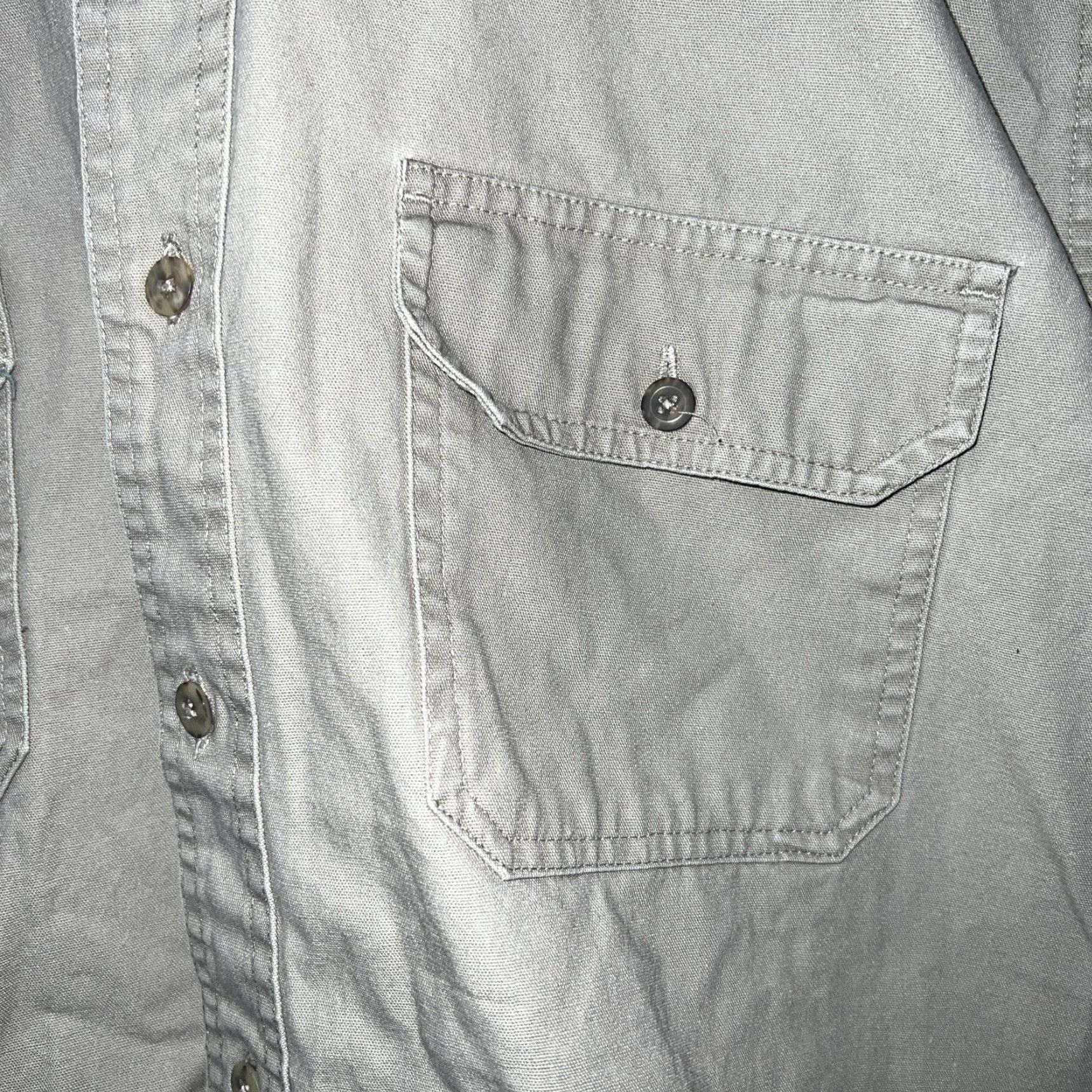 Vintage Cabela's Beige Button-Up Shirt Mens XL Long Sleeve Regular Size Beige Mens Shirt XL Size US XL / EU 56 / 4 - 3 Thumbnail