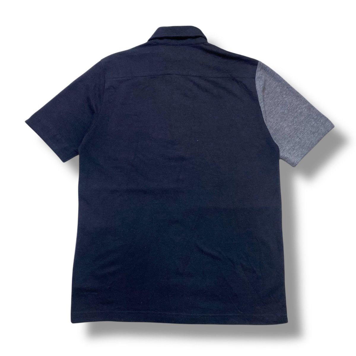 Japanese Brand comme ca ism polo shirt patchwork Size US L / EU 52-54 / 3 - 5 Thumbnail