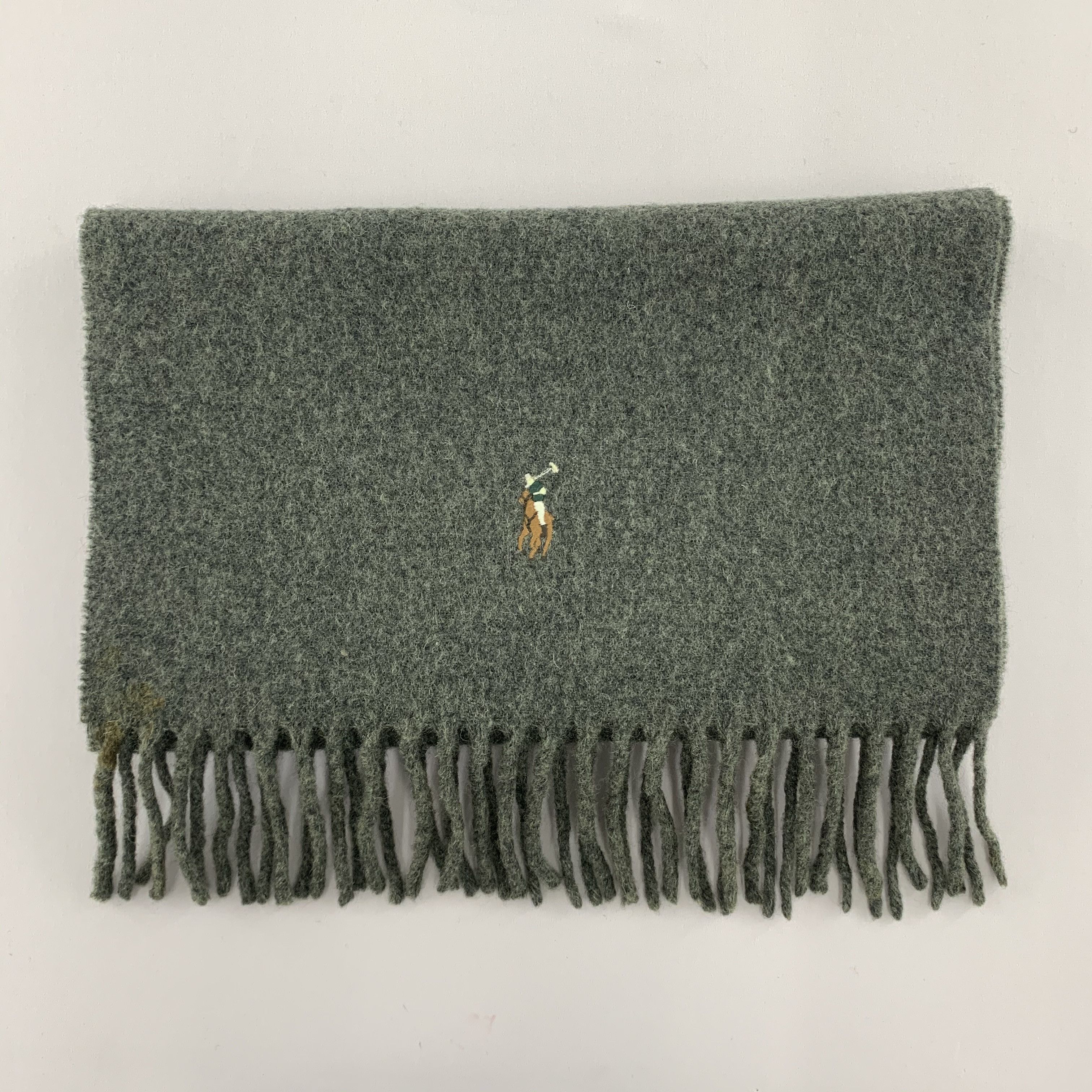 Polo Ralph Lauren Polo Ralph Lauren Scarf Wool Muffler Neck Wrap BL5014 Size ONE SIZE - 3 Thumbnail