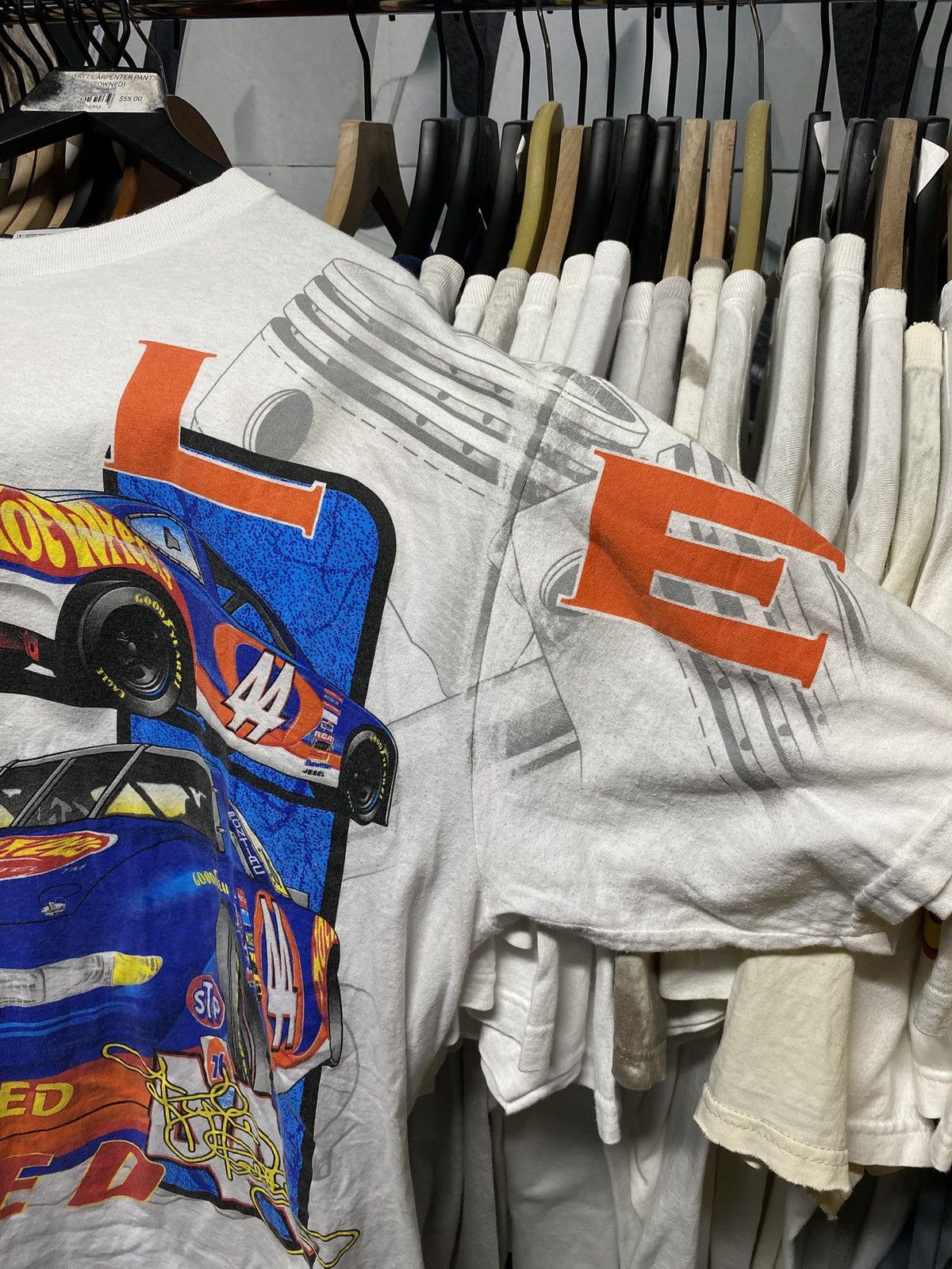 NASCAR Vintage 90’s Hot Wheels Nascar Adult T-Shirt 2XL Size US XXL / EU 58 / 5 - 6 Thumbnail