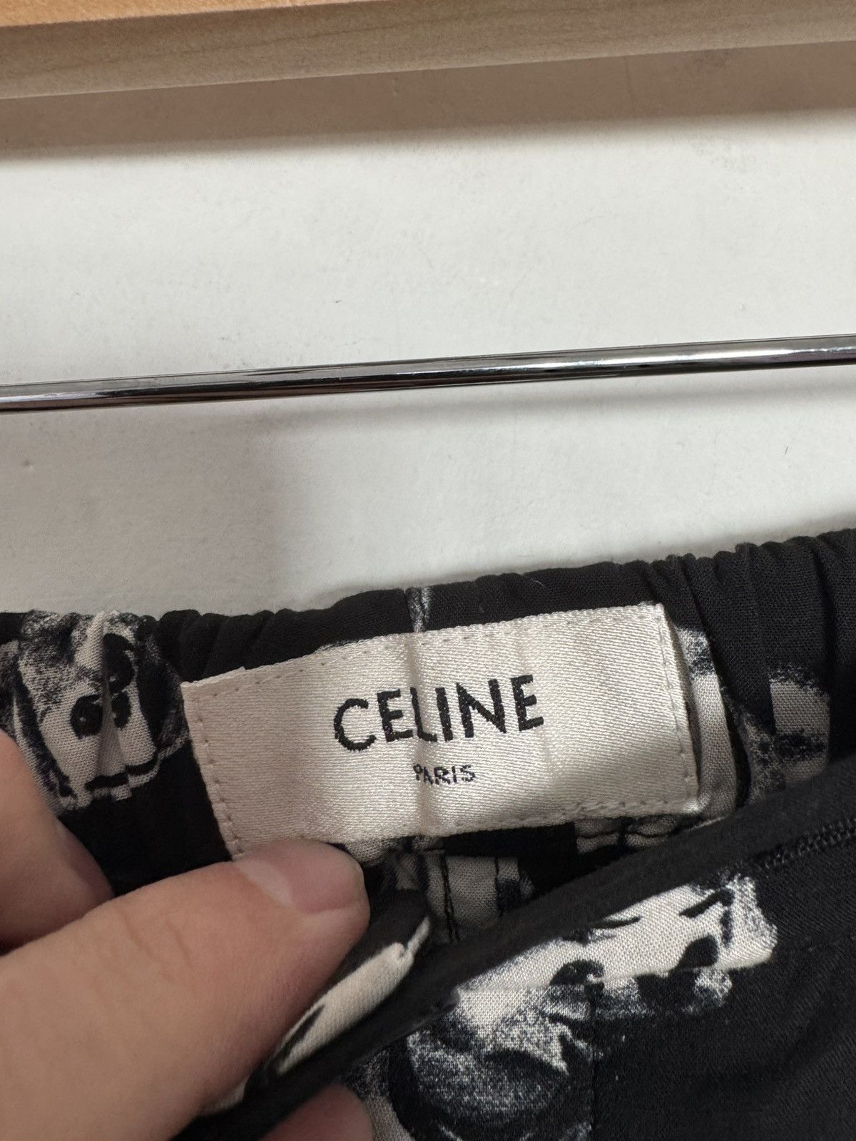 Celine Puppy Dog Viscose Pants Size US 30 / EU 46 - 2 Thumbnail