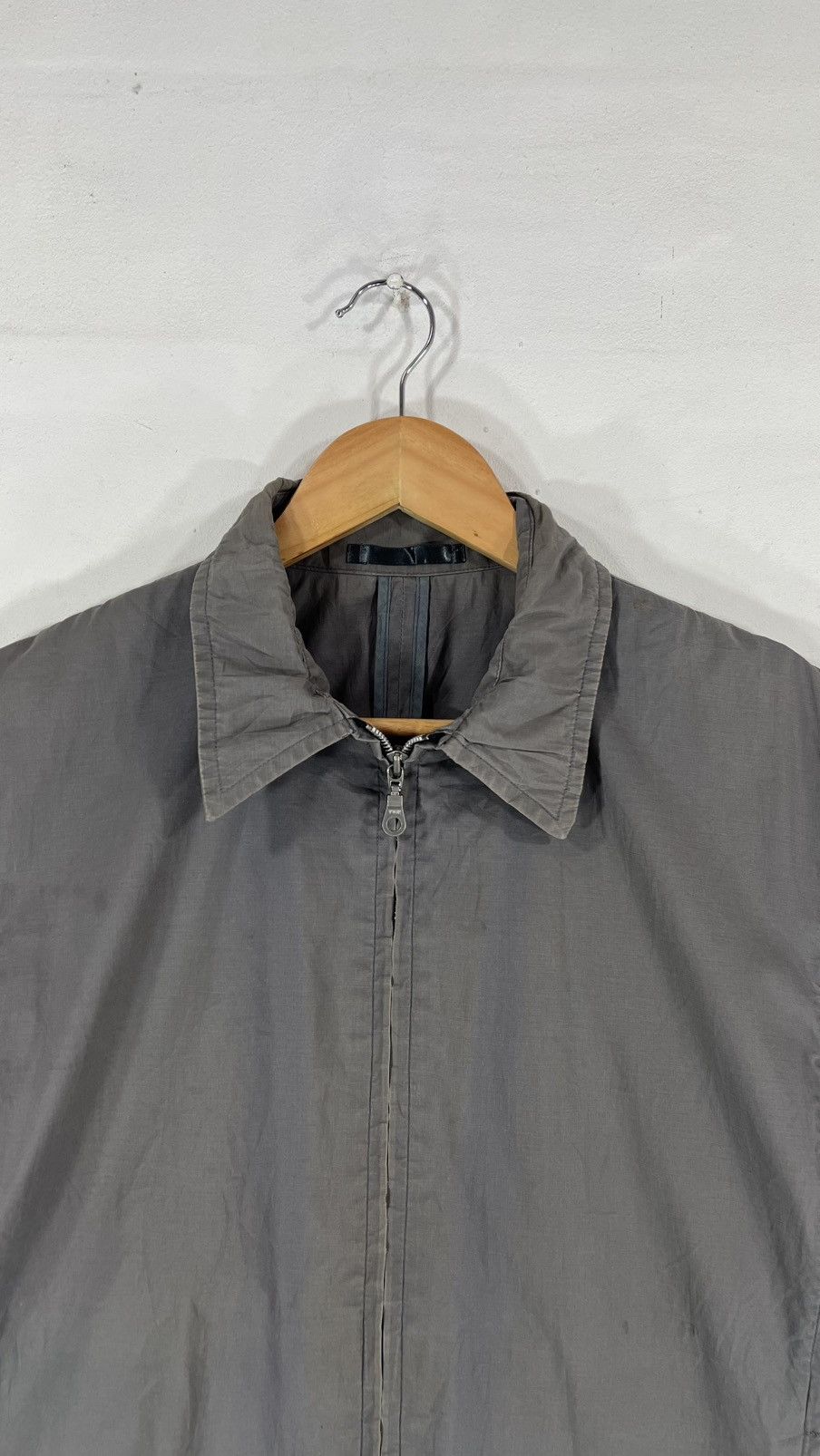 Yohji Yamamoto Vintage Full Zipper Yohjiyamamoto Shirt Size US L / EU 52-54 / 3 - 3 Thumbnail