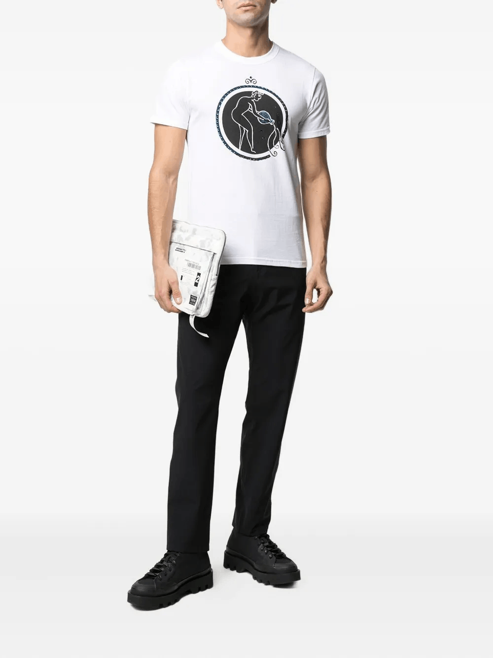 Other Classic Logo Tee in White – Minimal Streetwear Essential Size US XXL / EU 58 / 5 - 1 Thumbnail