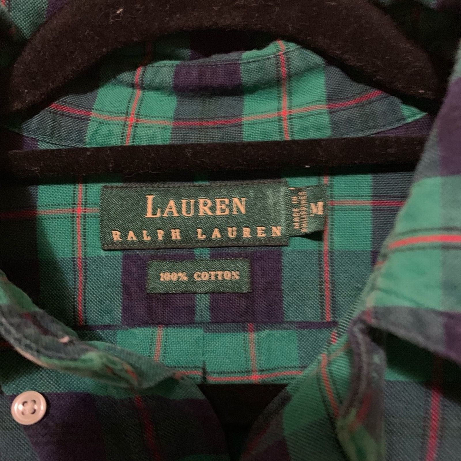 Lauren Ralph Lauren Lauren Ralph Lauren Monogram plaid button-down medium Size US M / EU 48-50 / 2 - 3 Thumbnail