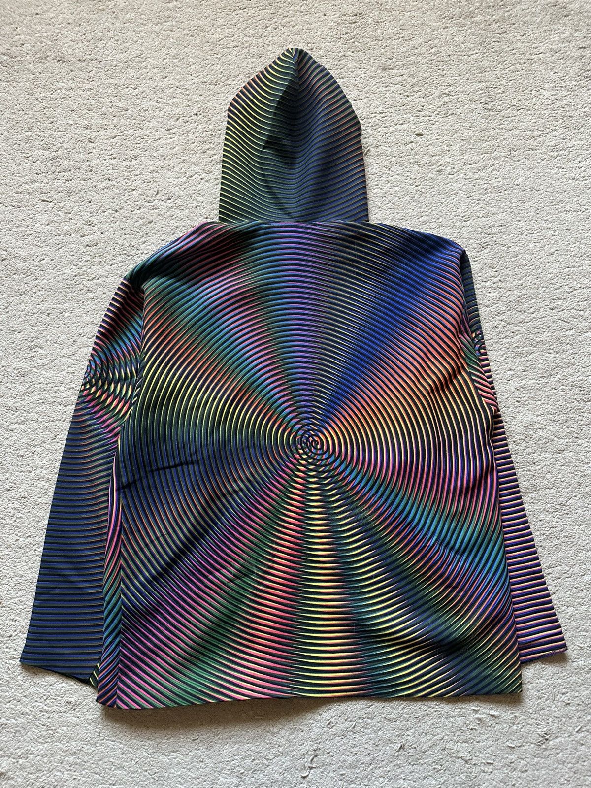 Jeremy Scott 2000s Jeremy Scott LSD Psychedelic Spiral Illusion Hoodie Size US M / EU 48-50 / 2 - 12 Thumbnail