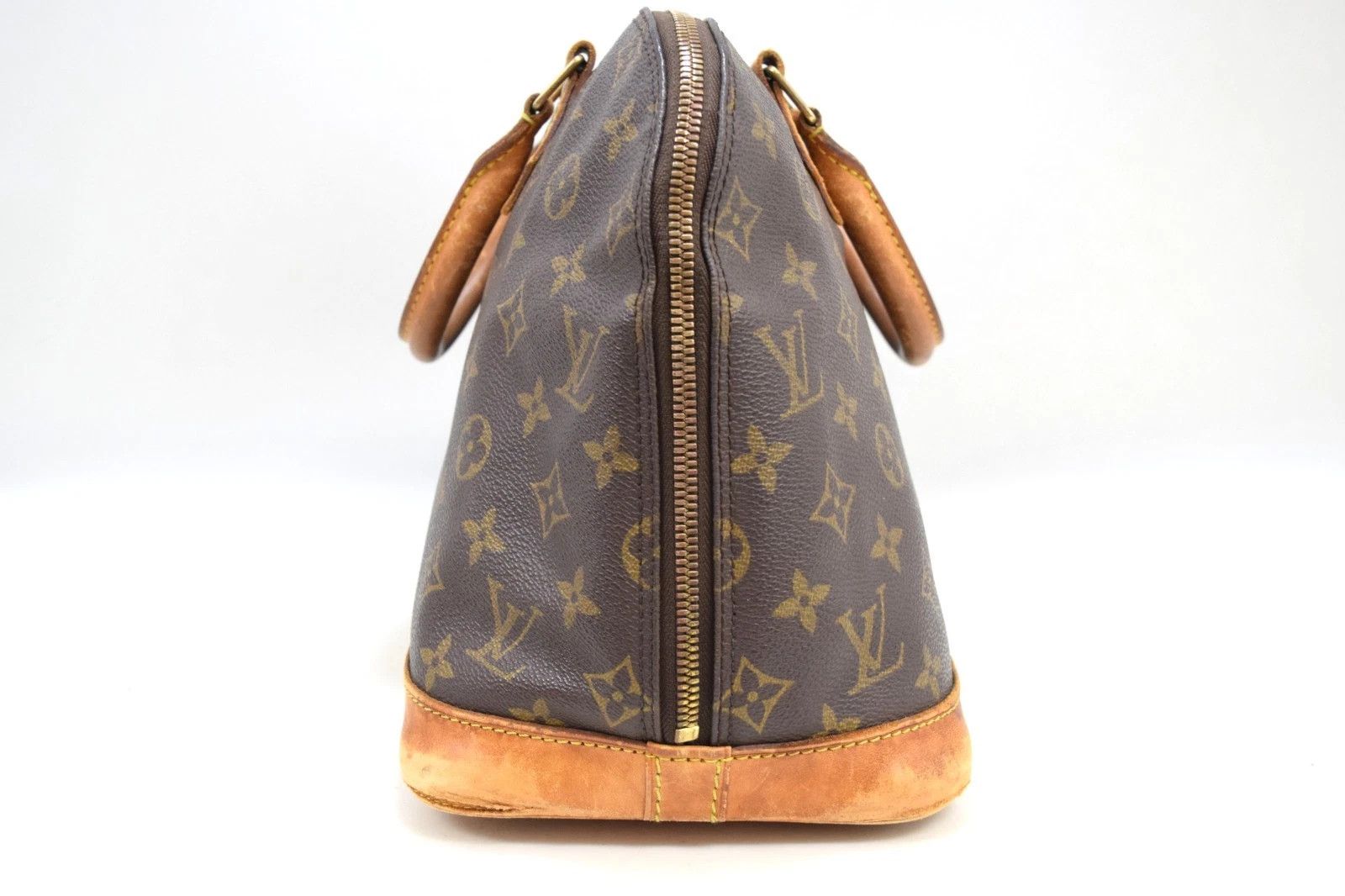 Louis Vuitton Auth Louis Vuitton Alma PM Hand Bag Monogram Canvas M51130 Size ONE SIZE - 4 Thumbnail