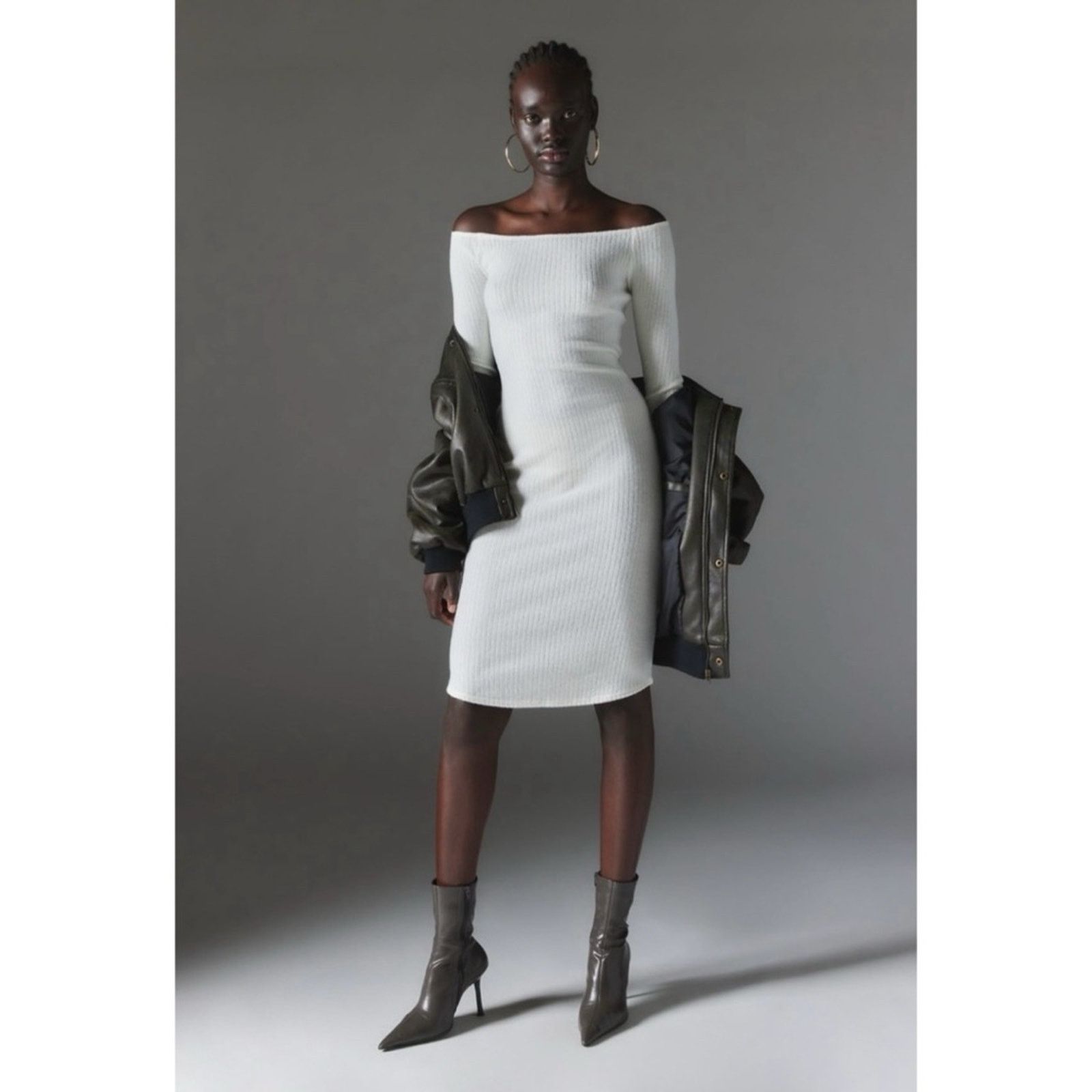 Urban Outfitters Urban Outfitters Silence + Noise Cookie Cozy Midi Dress S Size S / US 4 / IT 40 - 13 Thumbnail
