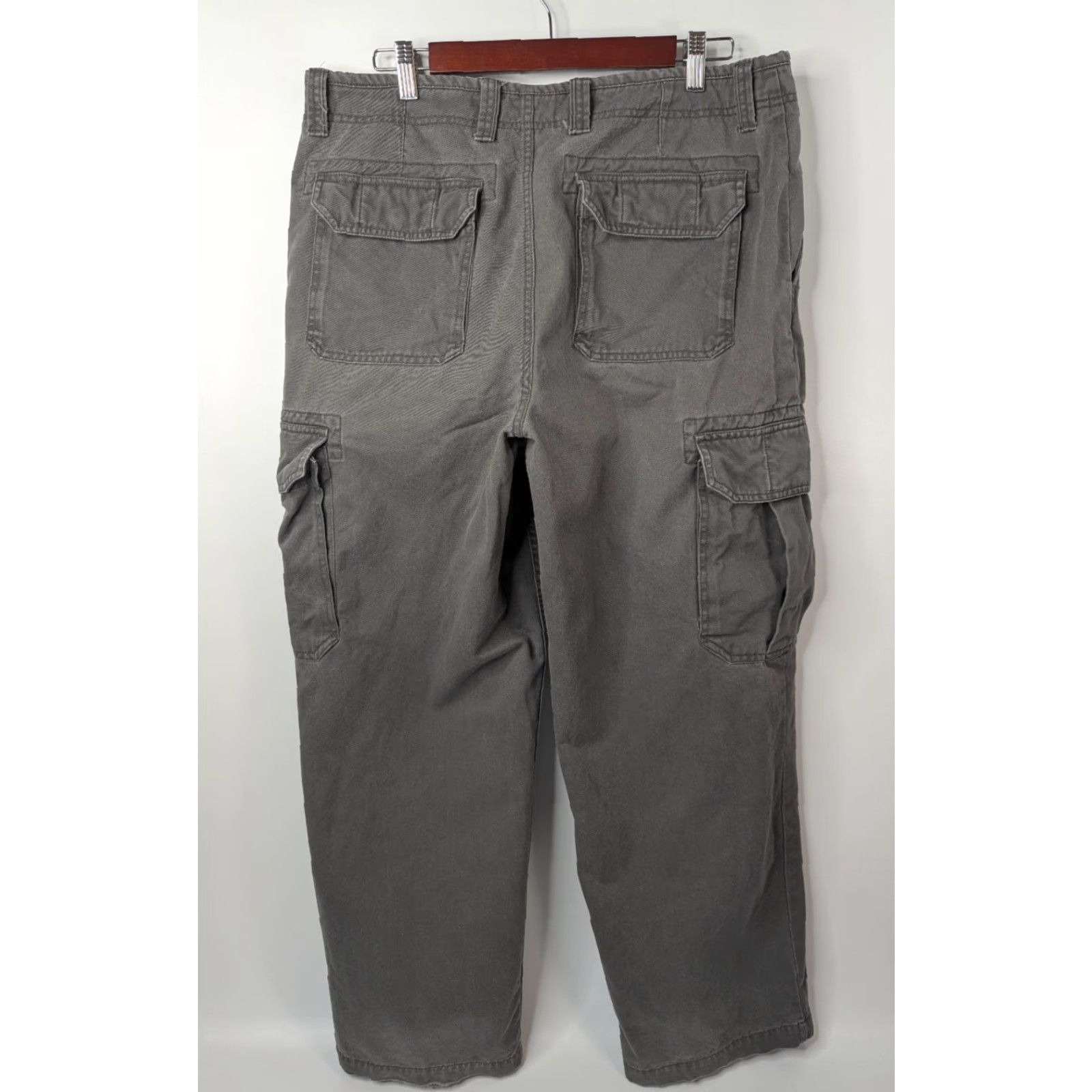 Gap VINTAGE Gap Pants Mens 35x30 Cargo Distressed Utility Workwear Y2K Outdoors Size US 35 - 4 Thumbnail