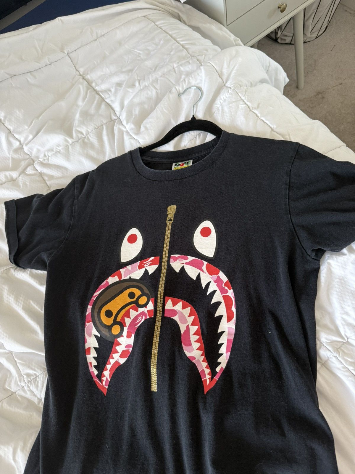 Bape Bape x Baby Milo Shark Tee Size US M / EU 48-50 / 2 - 1 Thumbnail