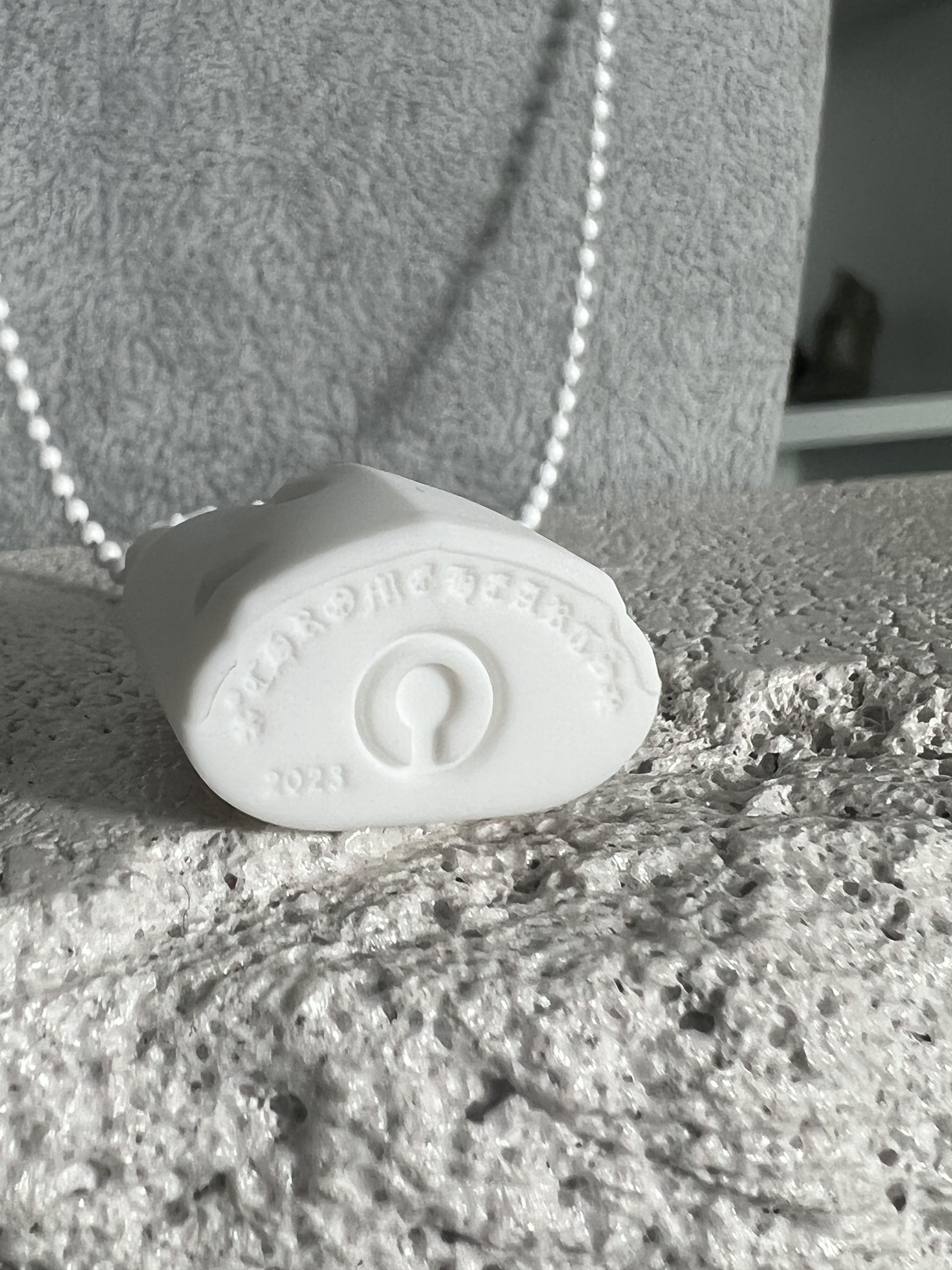 Chrome Hearts Chrome Hearts White Padlock Pendant Necklace 2023 Size ONE SIZE - 5 Thumbnail