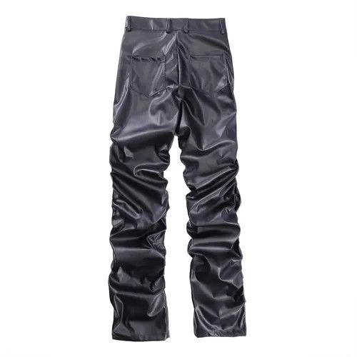 Other Punk niche design hip-hop loose casual leather pants Size US 32 / EU 48 - 7 Thumbnail