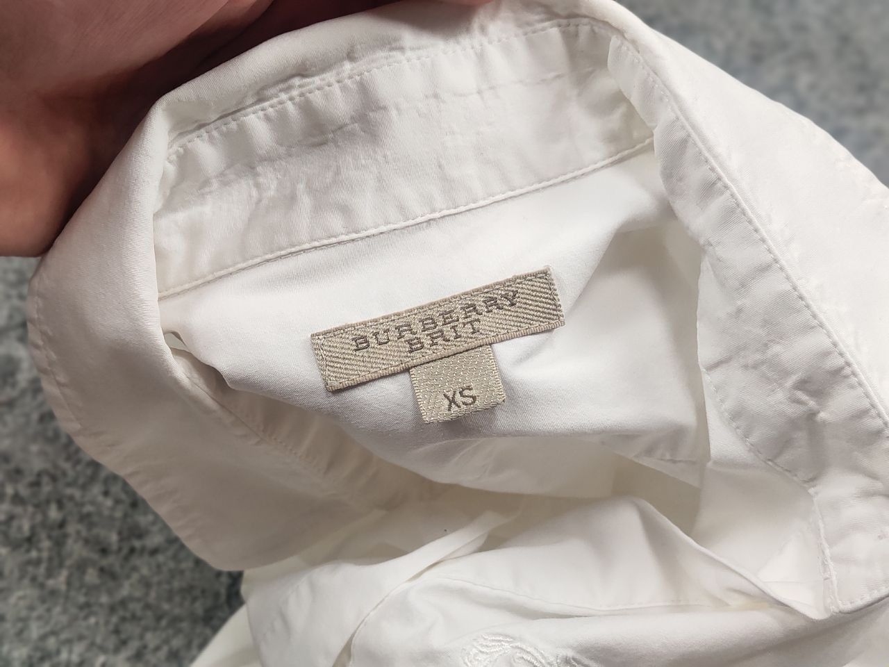 Burberry Vintage Burberry Brit Logo button-down 3/4 sleeves shirt Size XS / US 0-2 / IT 36-38 - 10 Thumbnail