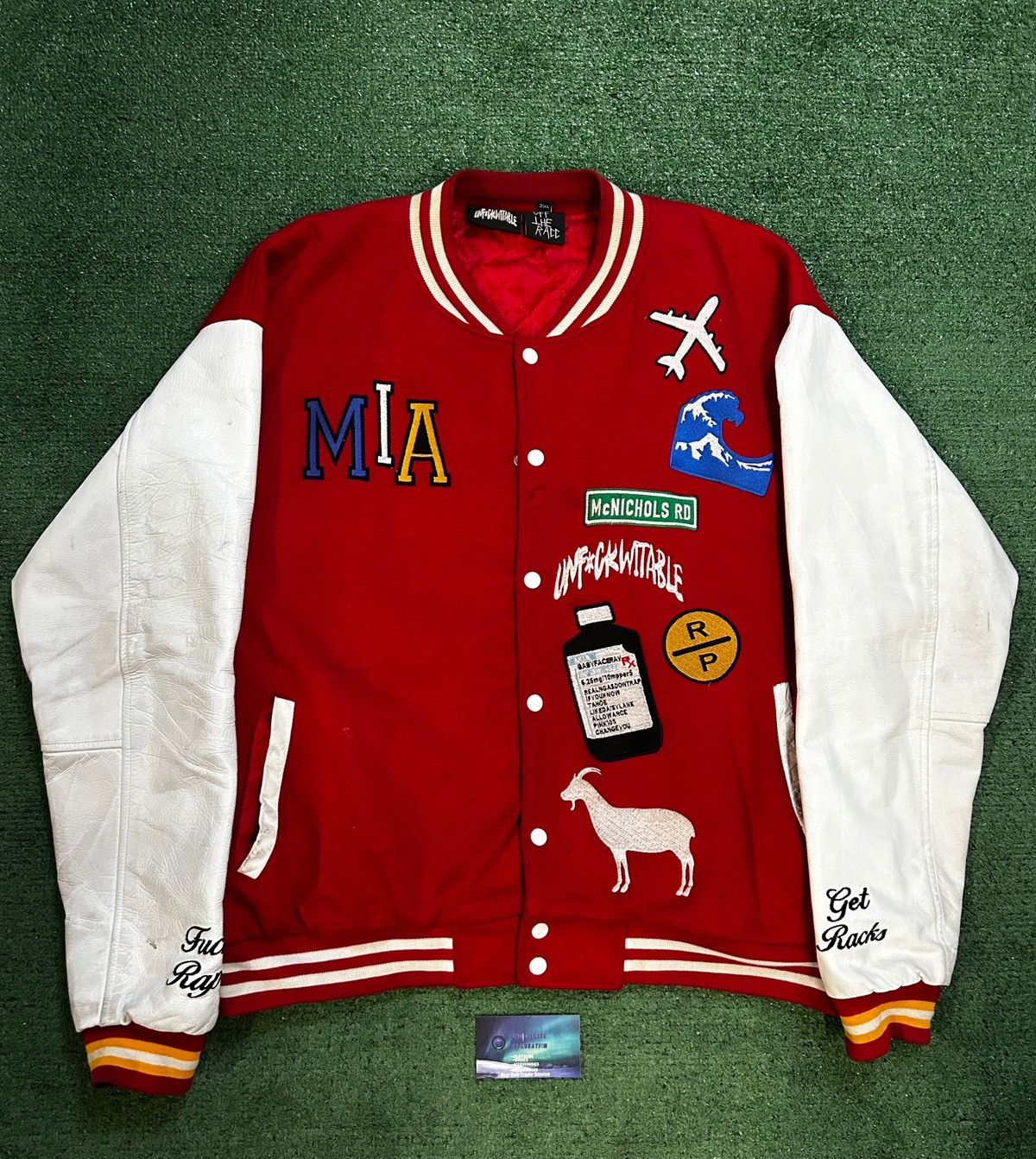 Other Babyface Ray Unf*ckwitable varsity jacket Size US XL / EU 56 / 4 - 1 Thumbnail
