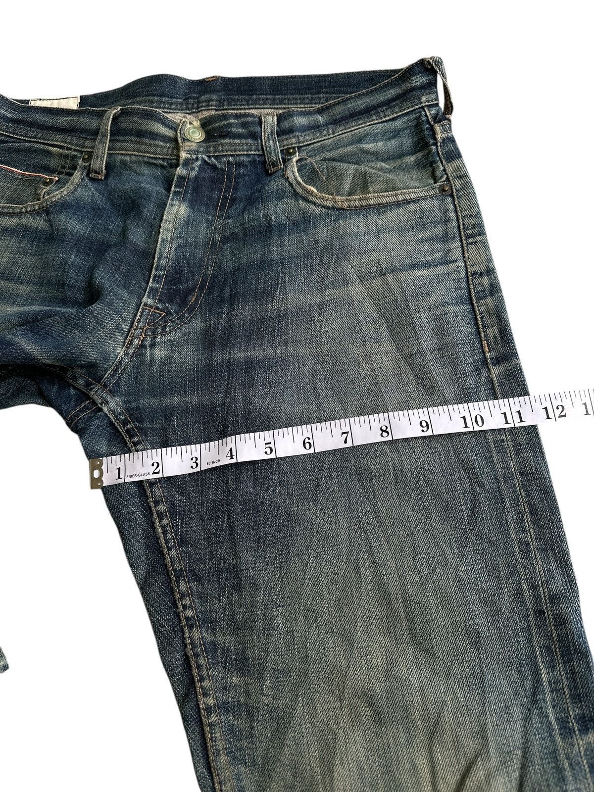 Kapital Distress Denim R.P.T by Ruppert Selvedge Denim. Size US 31 - 6 Thumbnail