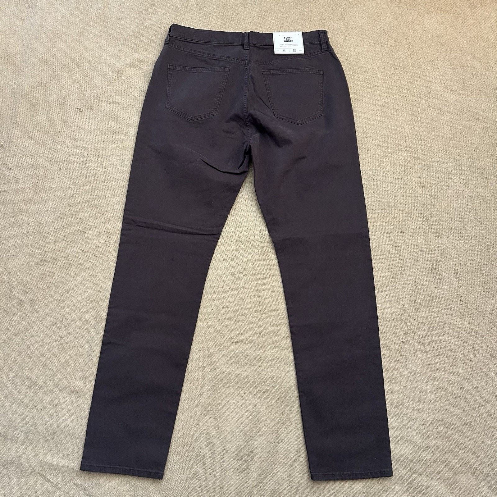 Flint And Tinder NEW Huckberry 365 Tapered Fit Stretch Chino Pants 32x32 Size US 32 / EU 48 - 5 Thumbnail