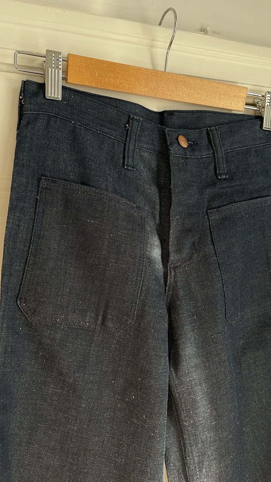 Vintage Wrangler Blue Bell Vintage Bell Deadstock Jeans Size 26" / US 2 / IT 38 - 7 Thumbnail