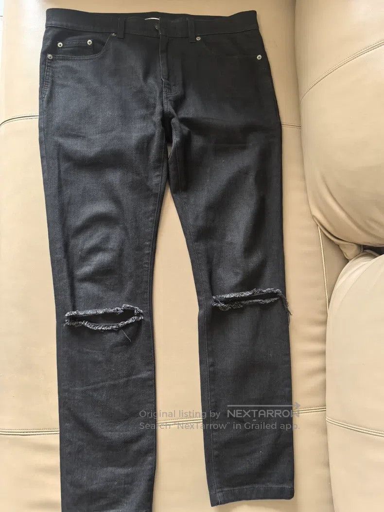Saint Laurent Paris Saint Laurent Paris Double knee-damaged denim pants i Size US 33 - 1 Thumbnail