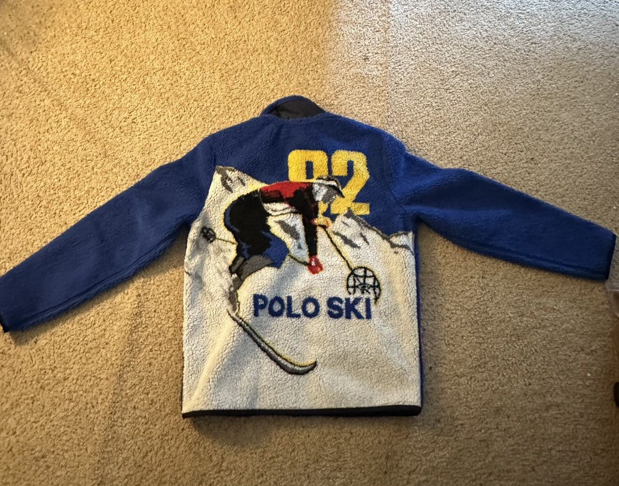 Polo Ralph Lauren Polo Ski Pile Fleece Jacket Size US M / EU 48-50 / 2 - 2 Thumbnail
