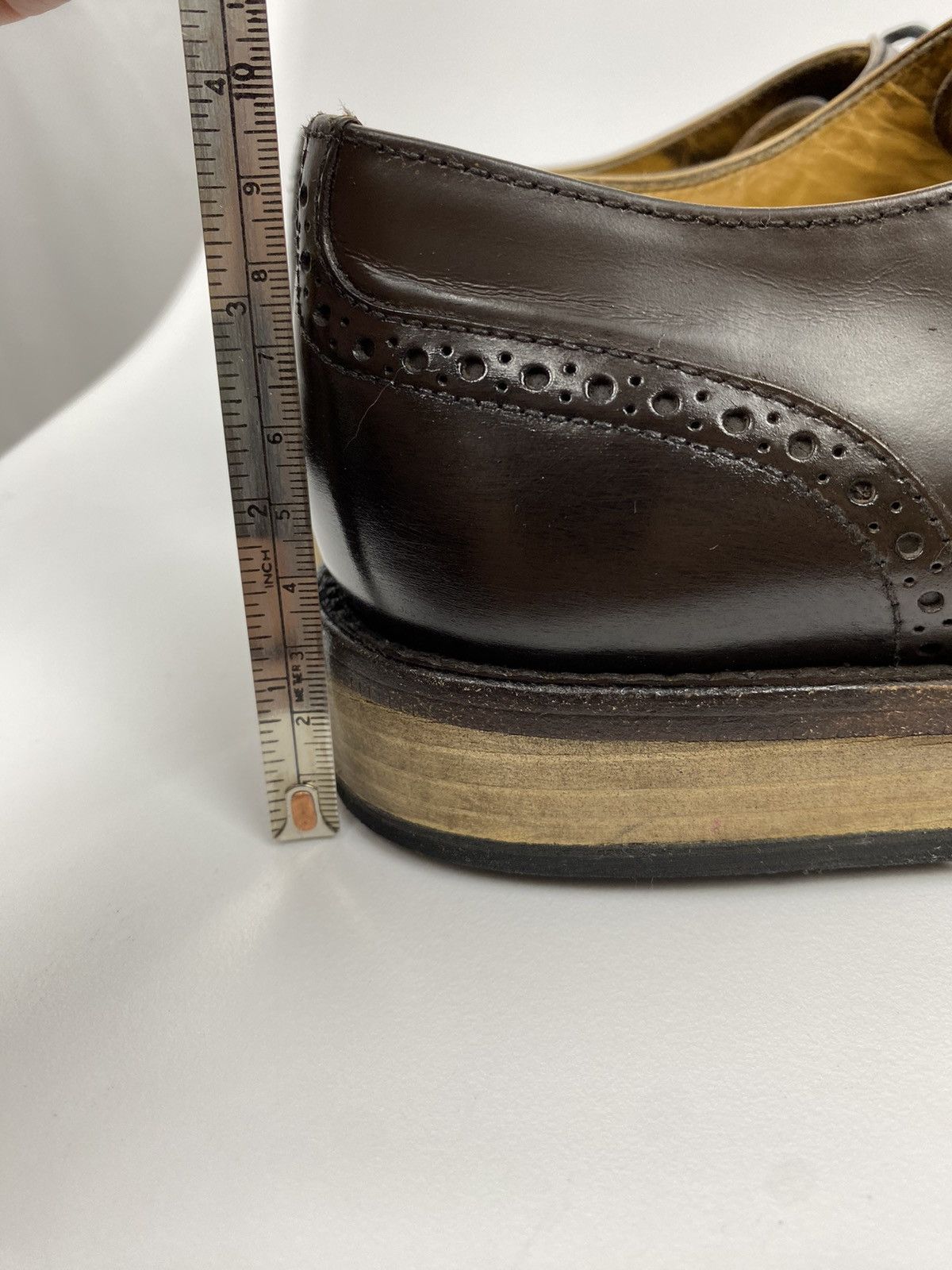 Dolce & Gabbana Dolce & Gabbana Vintage Leather Oxford Brogues size 42,5 Size US 9.5 / EU 42-43 - 11 Thumbnail