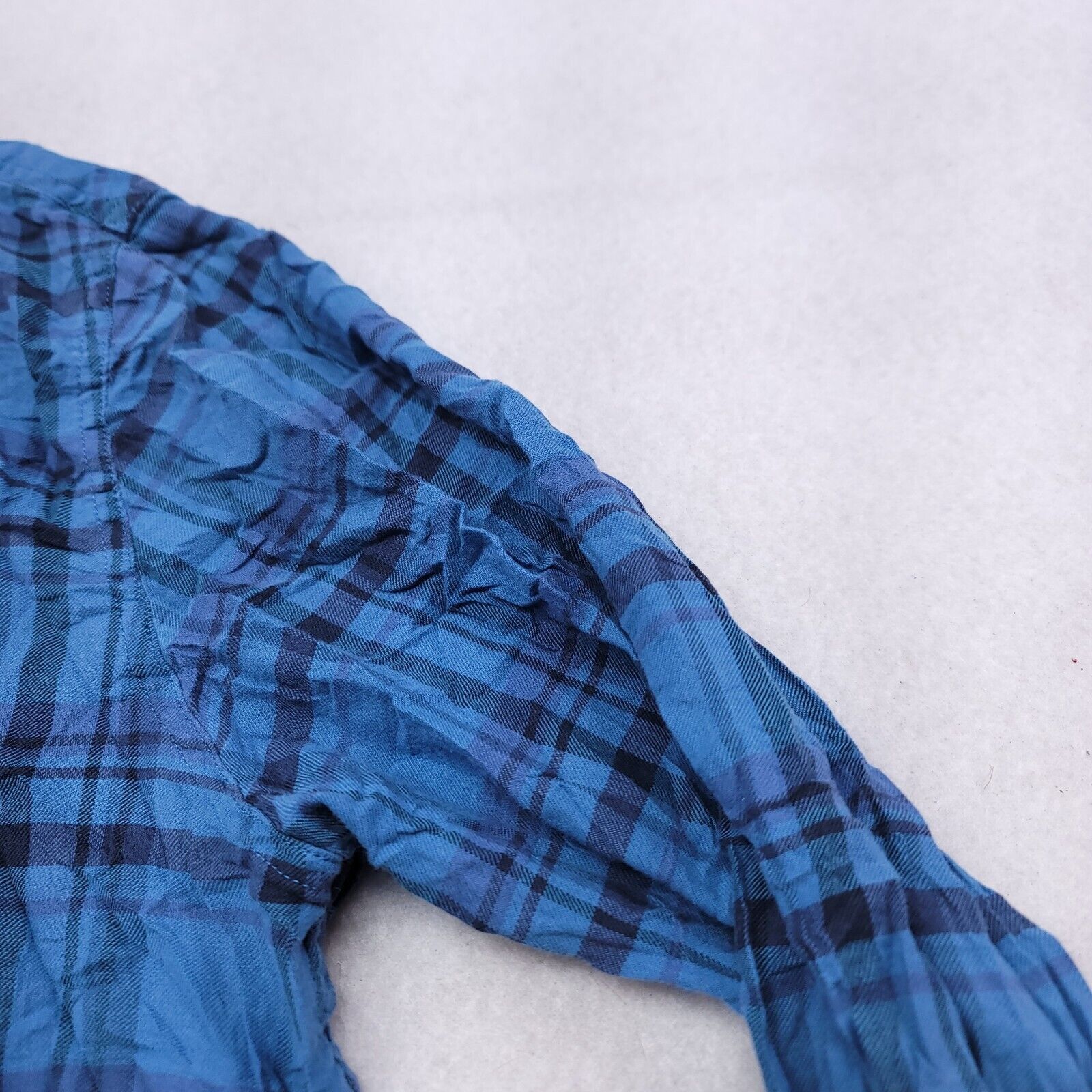 Sonoma Sonoma Madras Flannel Button Up Shirt Mens Size Large L Blue Size US L / EU 52-54 / 3 - 5 Thumbnail