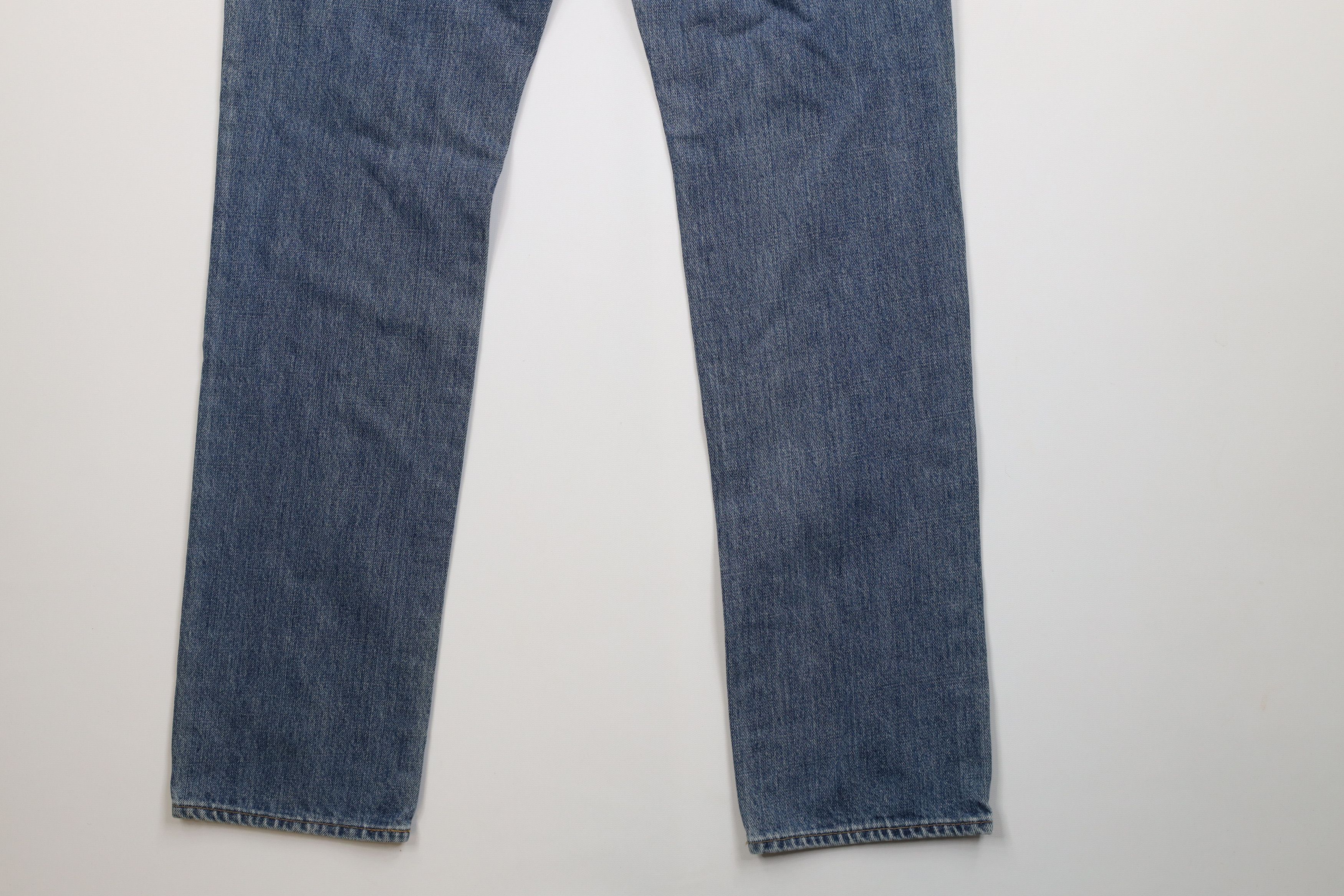 J.Crew J Crew Faded Skinny Leg The Driggs Denim Jeans Blue Cotton Size US 32 / EU 48 - 12 Thumbnail