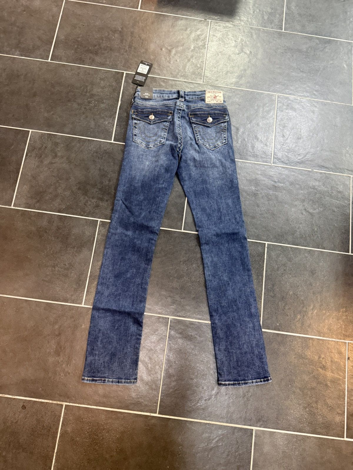 True Religion True Religion BILLIE MID RISE STRAIGHT JEAN Size 26" / US 2 / IT 38 - 2 Thumbnail