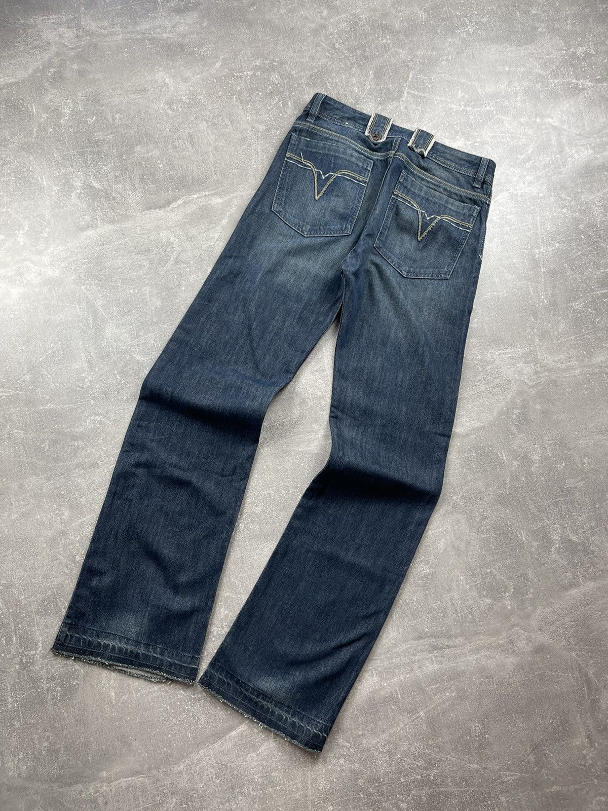 Diesel Diesel Zathan Flared Faded Size 14 Bootcut Y2K Vintage Jeans Size 32" / US 10 / IT 46 - 1 Thumbnail