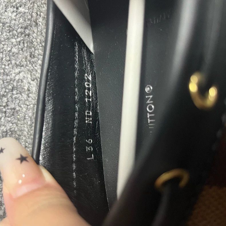 Louis Vuitton Louis Vuitton Brown checkerboard full of logo low-top casu Size US 5 / EU 37 - 8 Thumbnail