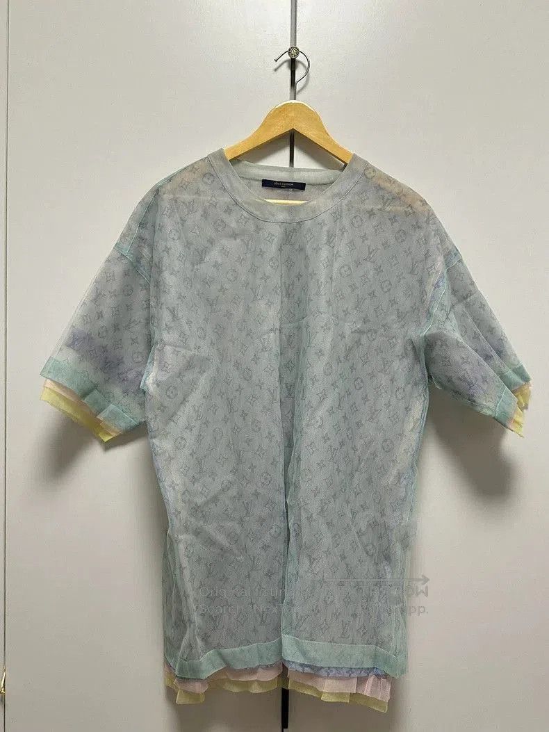 Louis Vuitton Louis Vuitton Silk Short Sleeve T. Size US L / EU 52-54 / 3 - 1 Thumbnail