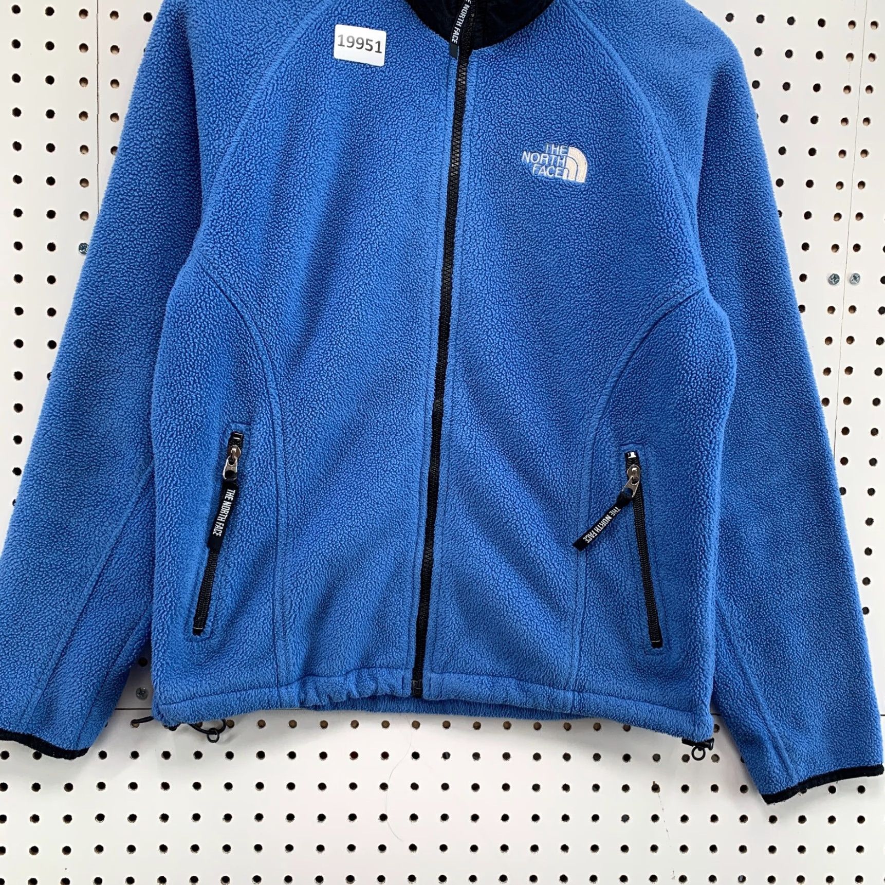 The North Face VINTAGE The North Face Fleece Jacket Blue Full Zip Women S Outdoor 90s Womens Jacket Size S / US 4 / IT 40 - 5 Thumbnail