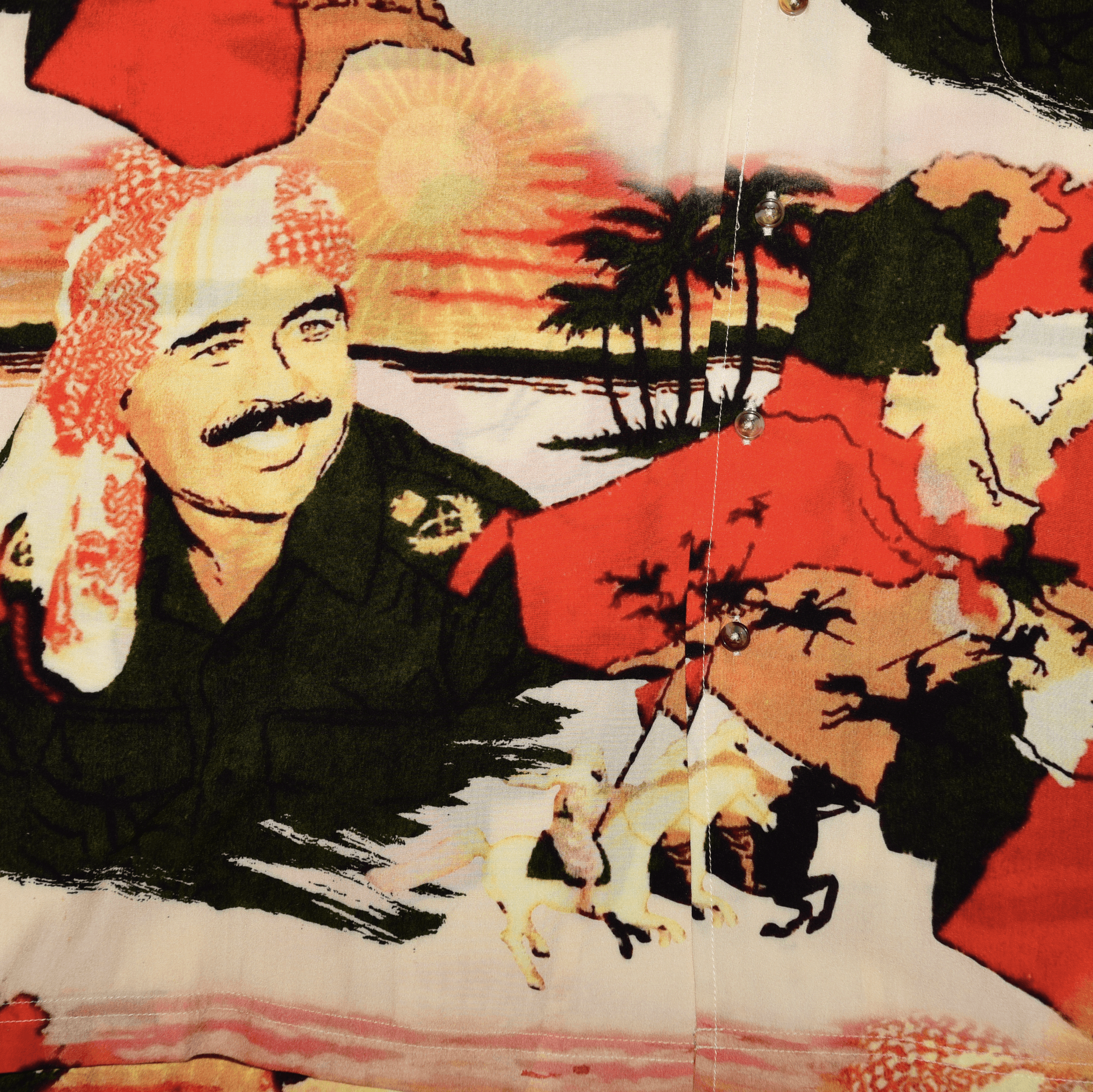 FUCT FUCT USA SADDAM Aloha Shirt Size US XXL / EU 58 / 5 - 4 Thumbnail