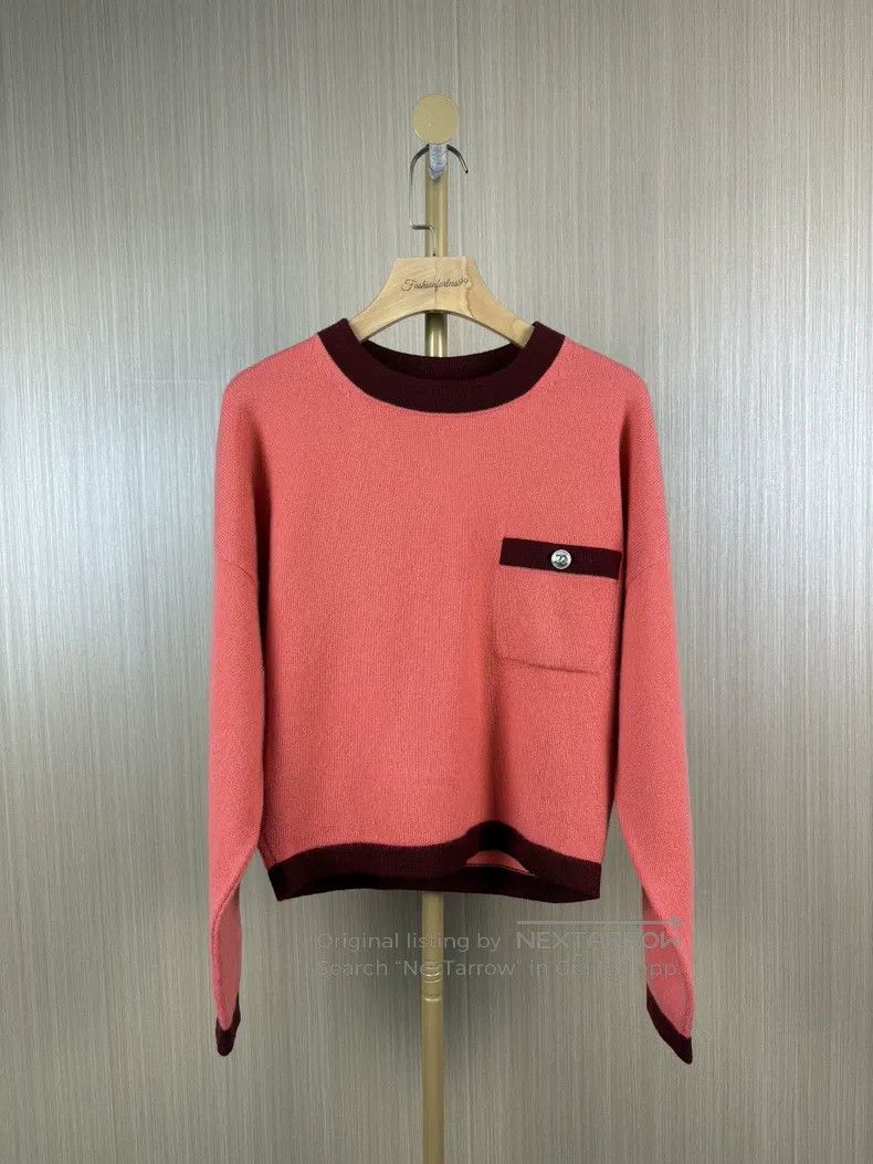Chanel Chanel Color-blocked cashmere sweater Size XS / US 0-2 / IT 36-38 - 1 Thumbnail