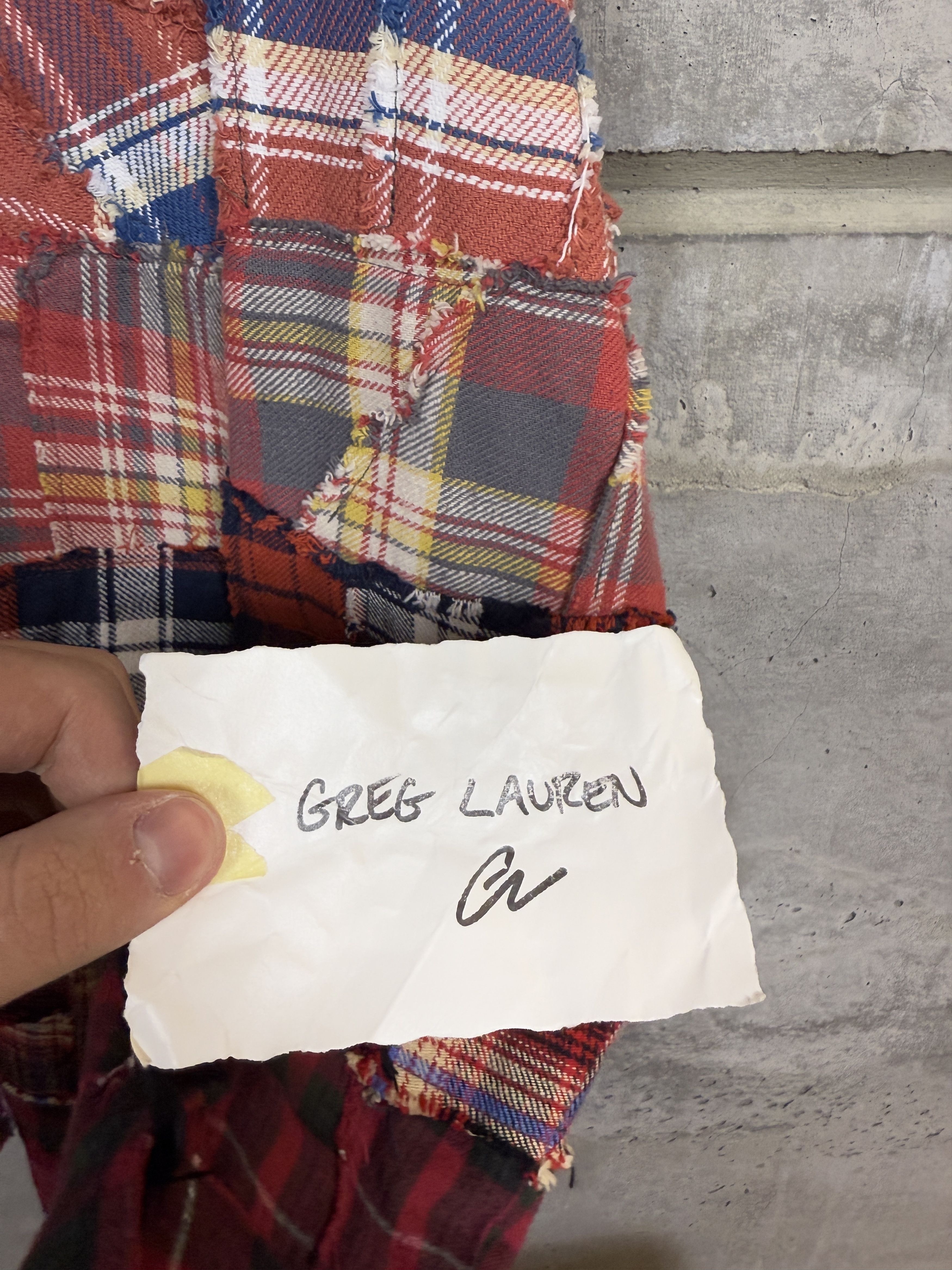 Greg Lauren $1875 Greg Lauren Plaid Gradient Boxy Jacket Size US M / EU 48-50 / 2 - 5 Thumbnail