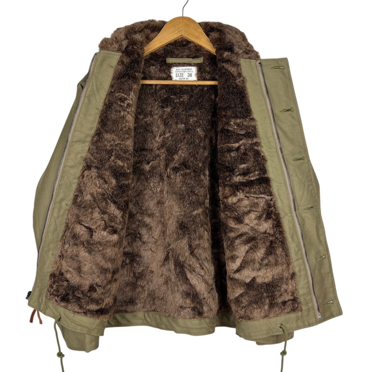 One Piece Houston X One Piece Usn N-1 Deck Jacket Made In Japan Size US S / EU 44-46 / 1 - 13 Thumbnail