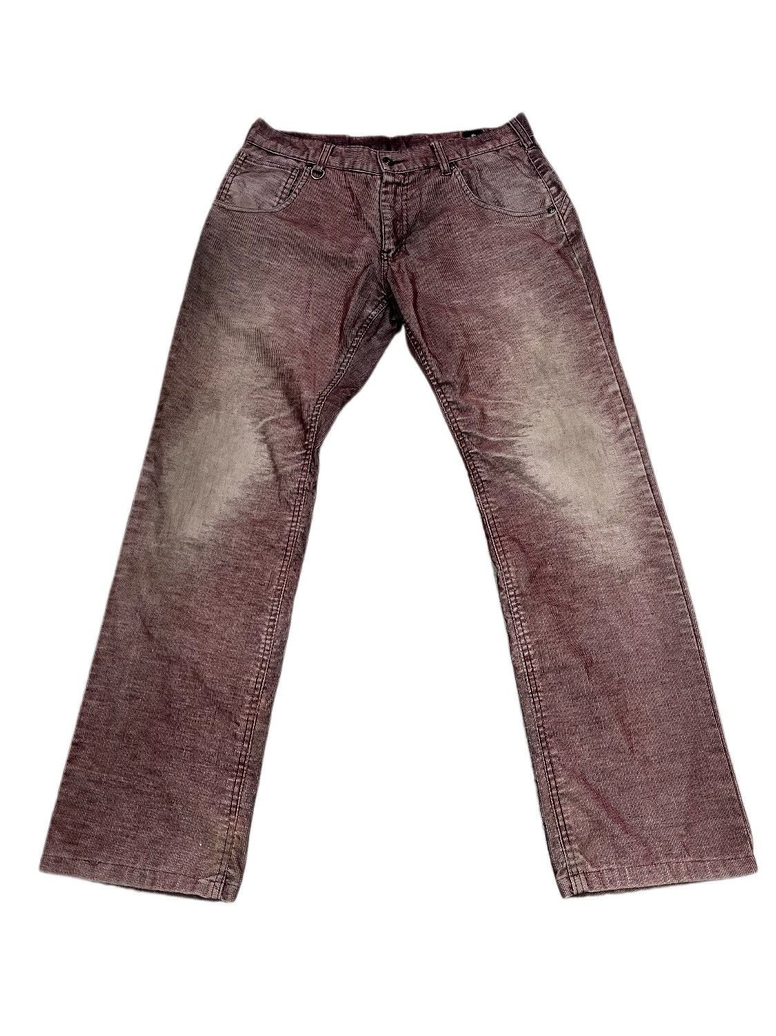 Japanese Brand Semantic Design Purple Washed Flared Corduroy Jeans Size US 34 / EU 50 - 1 Thumbnail