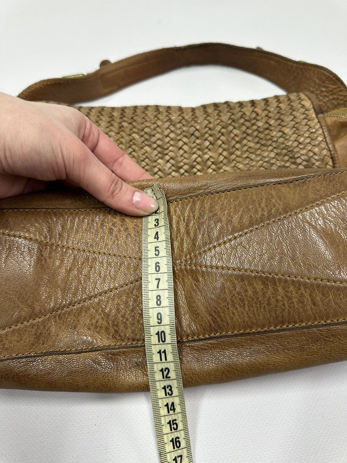 14th Addiction Vintage Leather Bag Hobo Avantgarde AS 98 style western Goa Size ONE SIZE - 15 Thumbnail