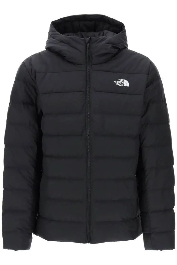 image of The North Face O1S22I1N0324 Lightweight Puffer Jacket In Black, Men's (Size Medium)