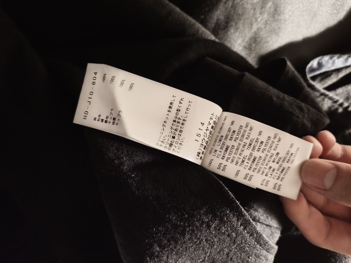 Yohji Yamamoto Yohji Yamamoto YYPH 21S/S look3 embroidered linen coat Size US S / EU 44-46 / 1 - 5 Thumbnail
