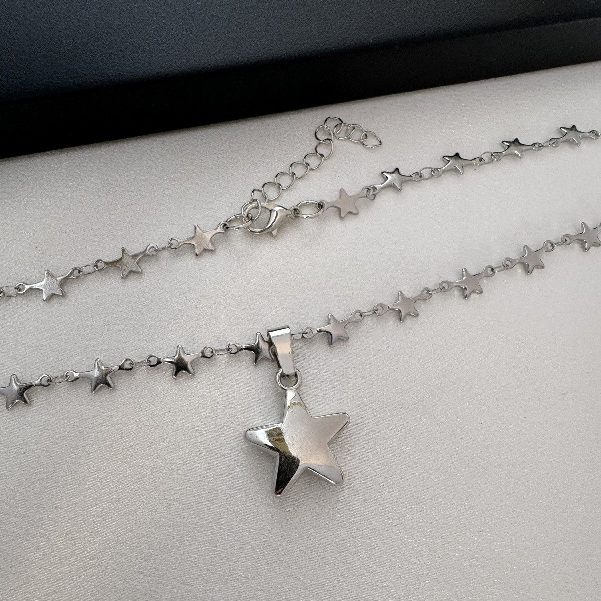 Other Silver Pentagram Star Pendant Necklace for Women Size ONE SIZE - 3 Thumbnail