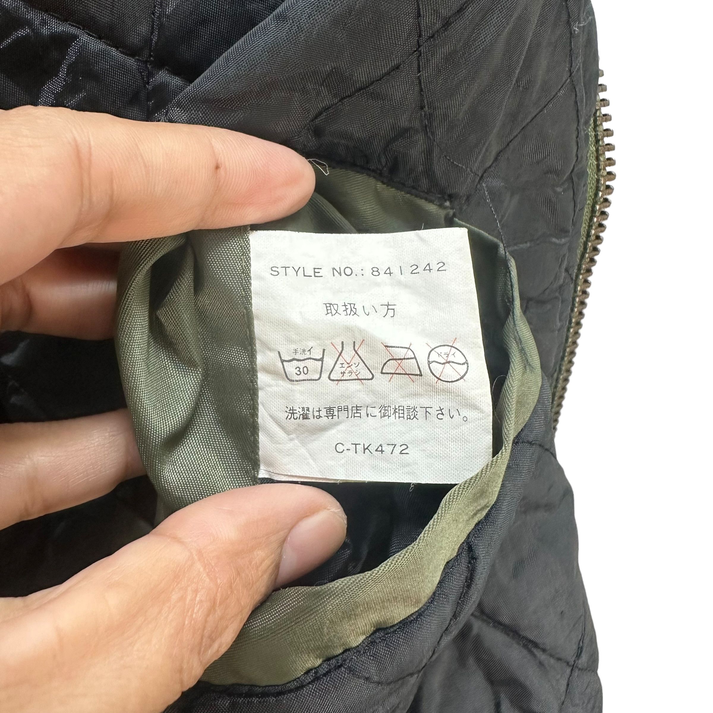 Vintage BACK FIRE USA Big Logo MA-1 Bomber Jacket #A9-0215 Size US L / EU 52-54 / 3 - 11 Thumbnail