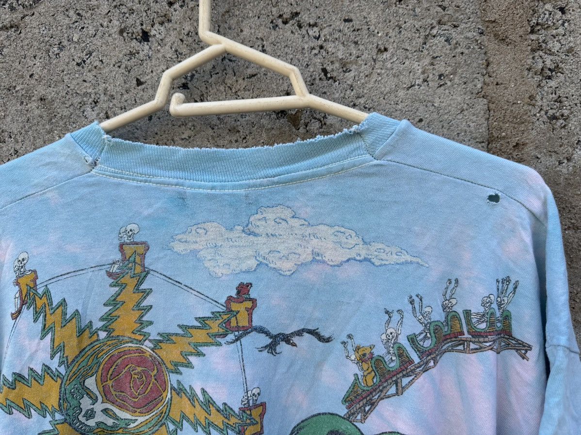 Grateful Dead × Vintage 1993 Vintage The Greatful Dead Roller Coaster T-shirt Size US XL / EU 56 / 4 - 11 Thumbnail