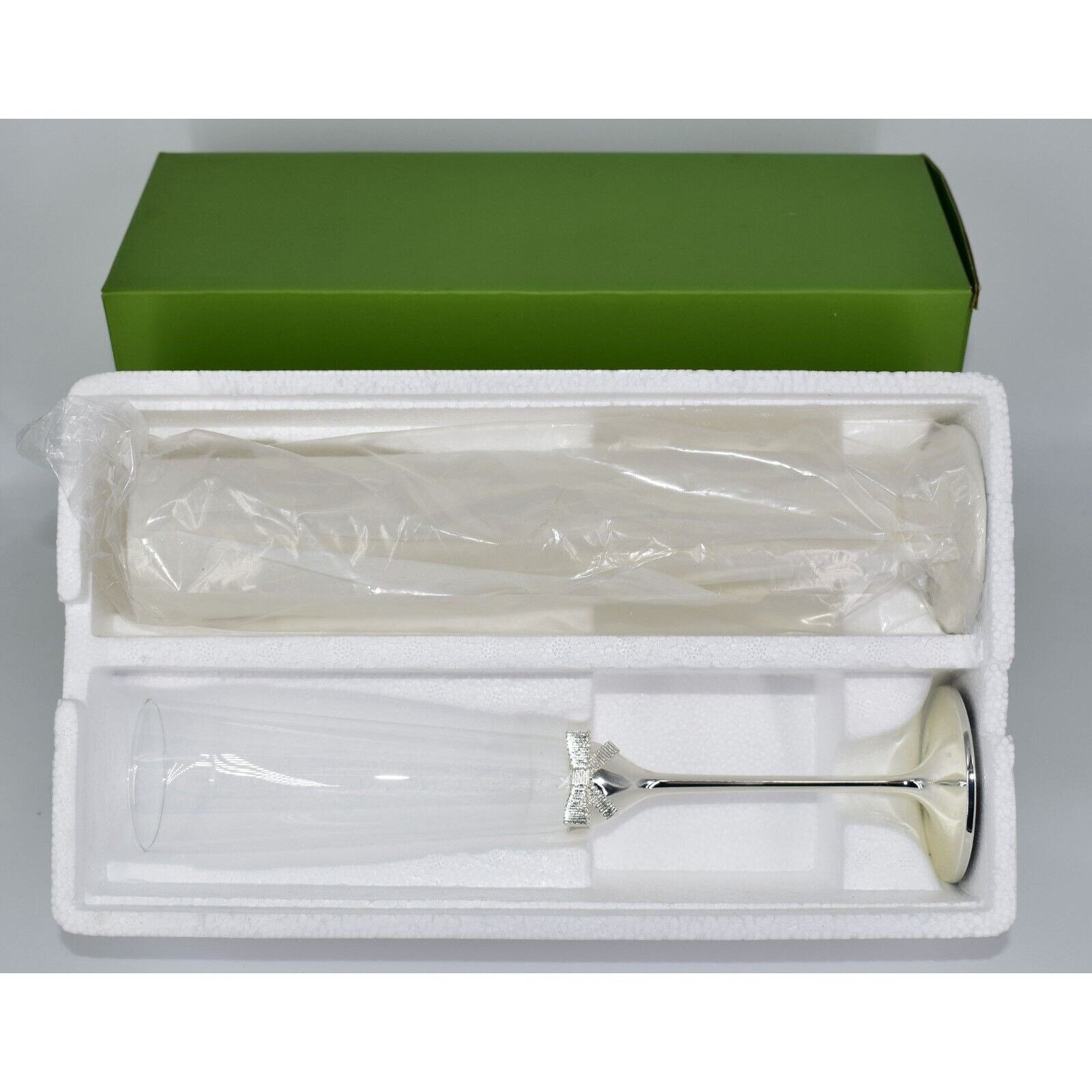 Kate Spade NIB KATE SPADE Grace Ave Silver-plated Champagne Flute Set Size ONE SIZE - 3 Thumbnail
