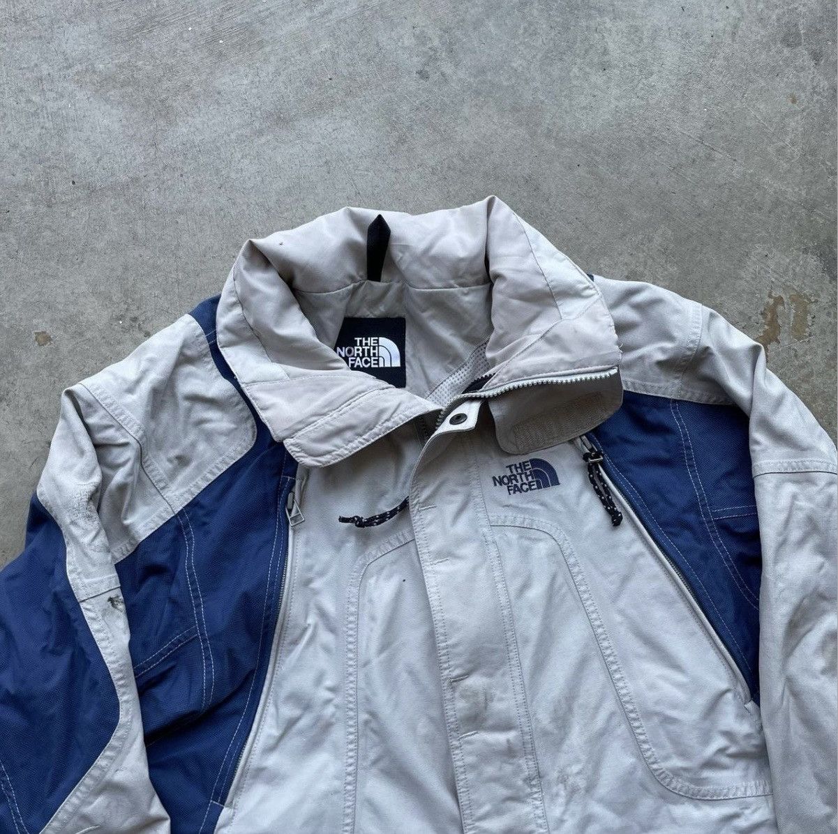 The North Face the north face nylon grey & blue mens jacket/windbreaker Size US M / EU 48-50 / 2 - 2 Thumbnail