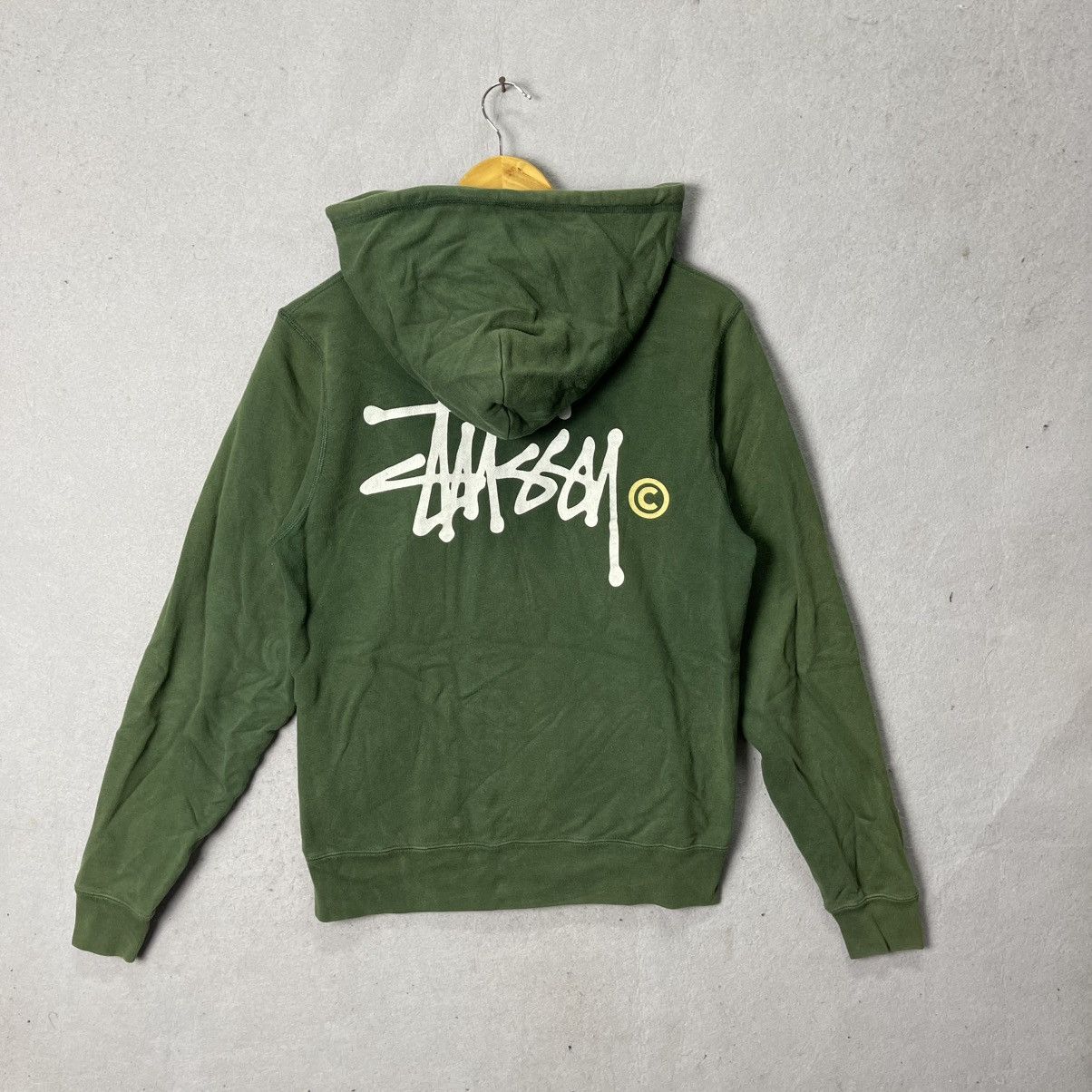 Stussy Stüssy Full Zip Hoodie – Forest Green (S) Size US S / EU 44-46 / 1 - 1 Thumbnail