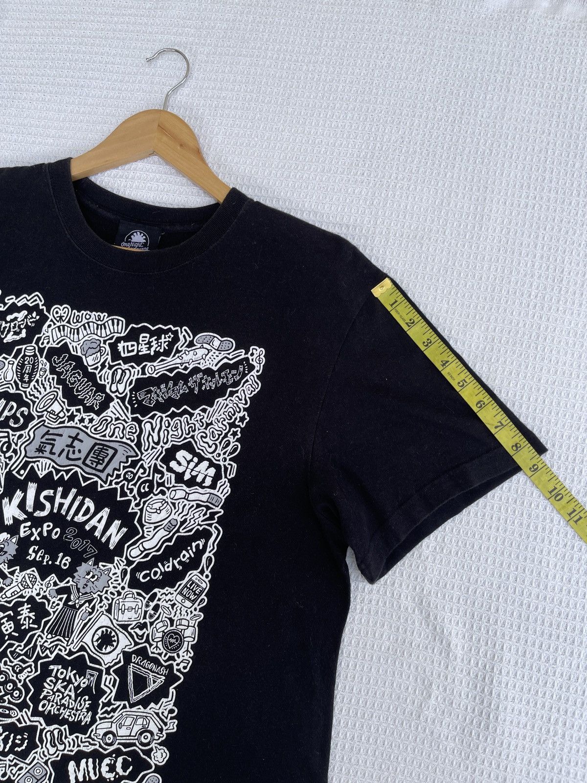 Band Tees Rare🔥Vintage KISHIDAN Japanese Rock Band T Shirt Size US L / EU 52-54 / 3 - 11 Thumbnail