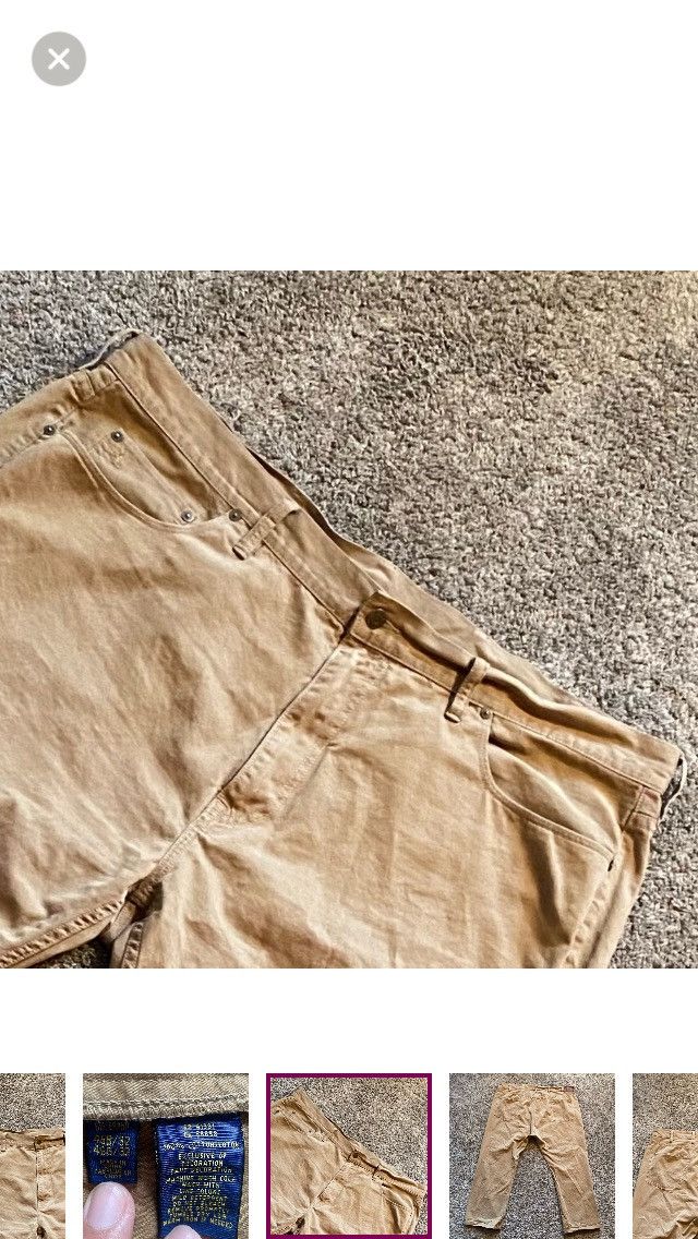 Polo Ralph Lauren Polo by Ralph Lauren Khaki Pants Size 46B/32 Size US 44 / EU 60 - 6 Thumbnail