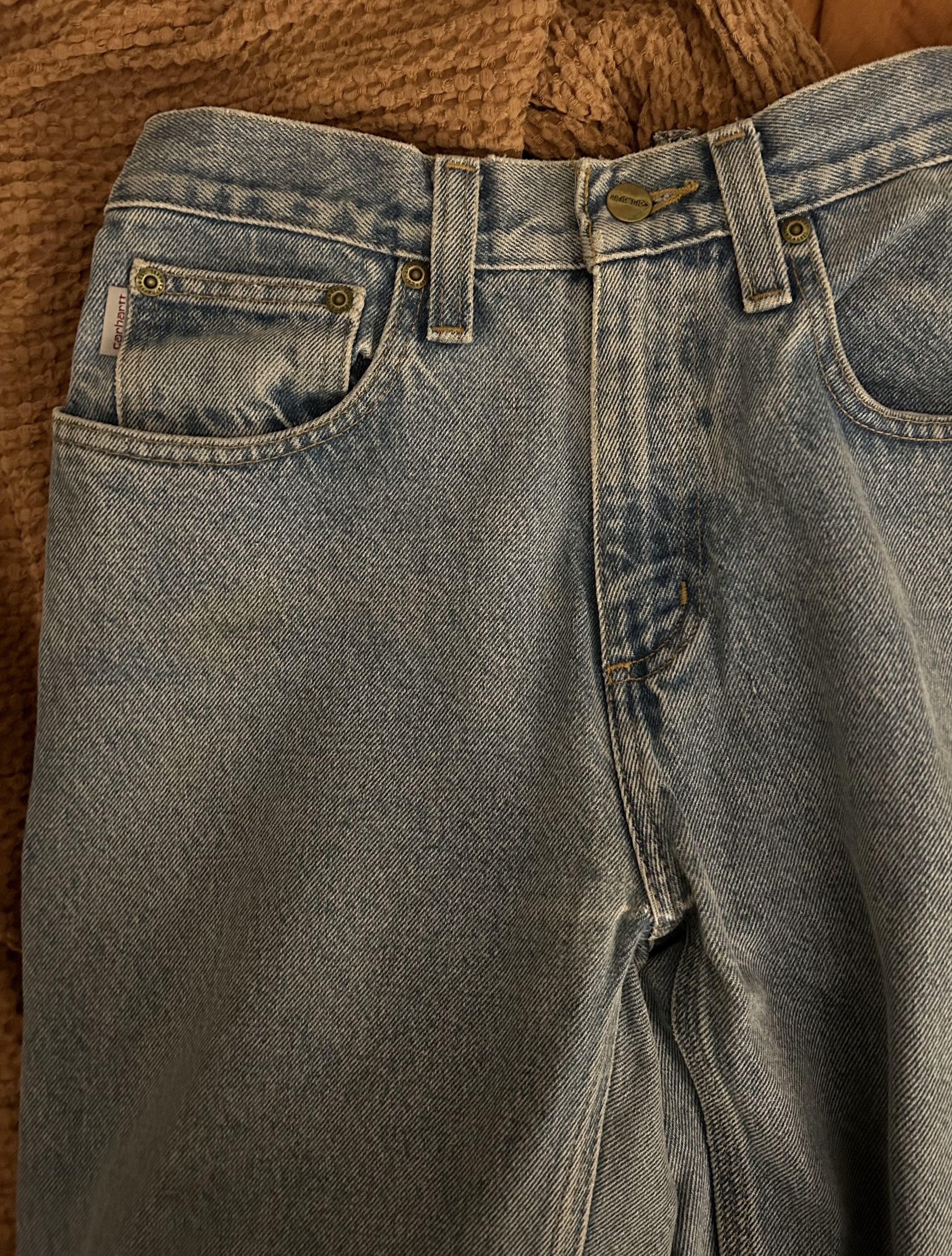 Carhartt VTG Carhartt Denim Straight Leg UNISEX Size US 30 / EU 46 - 6 Thumbnail