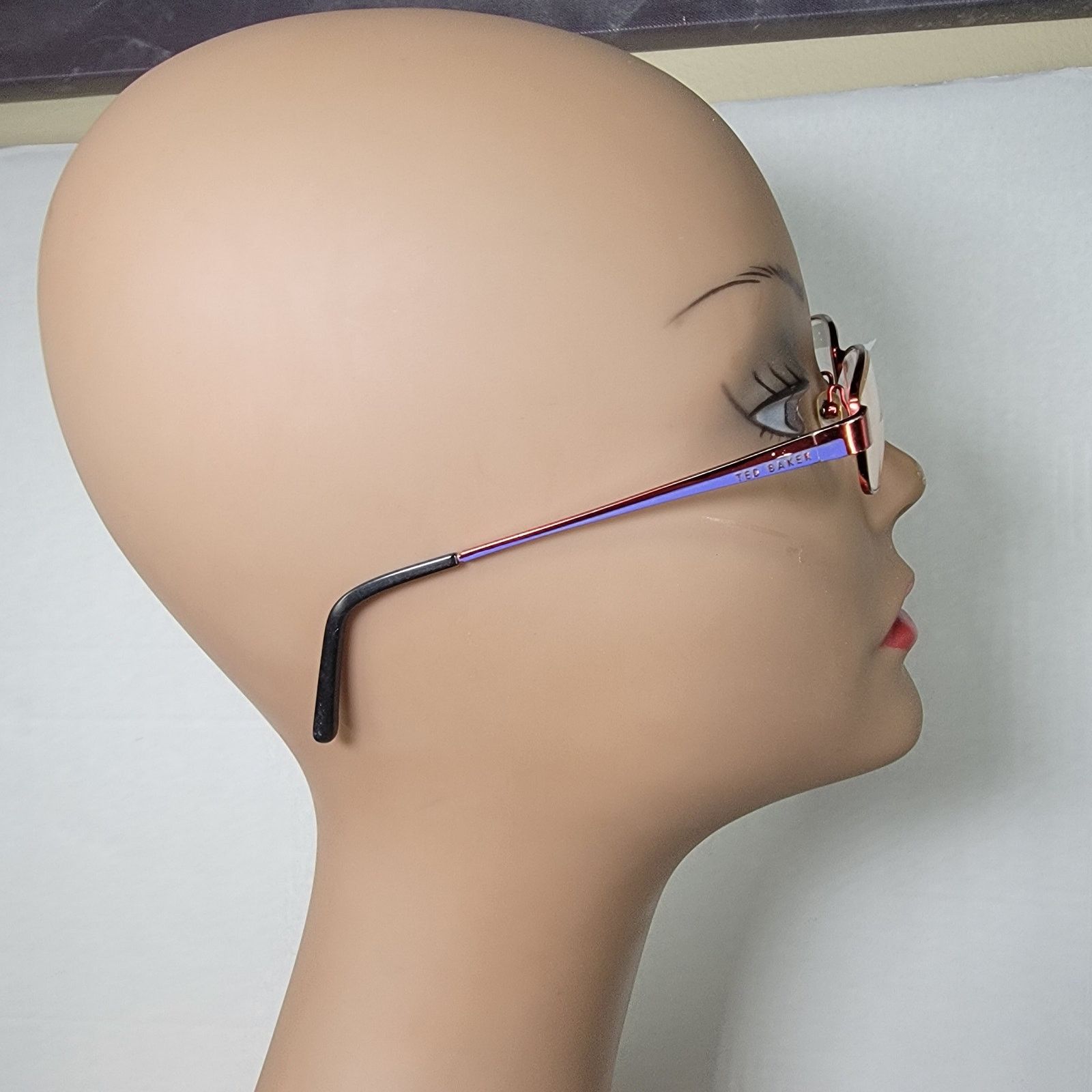 Ted Baker Ted Baker Thunderchief Red Wire Frame Reading Glasses Size ONE SIZE - 3 Thumbnail