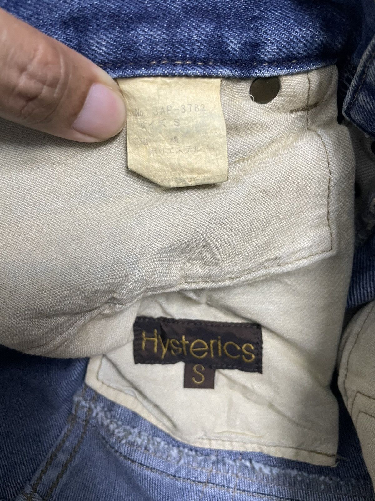 Hysteric Glamour Hysteric Glamour Patchwork Hagi Jeans Size US 29 - 7 Thumbnail